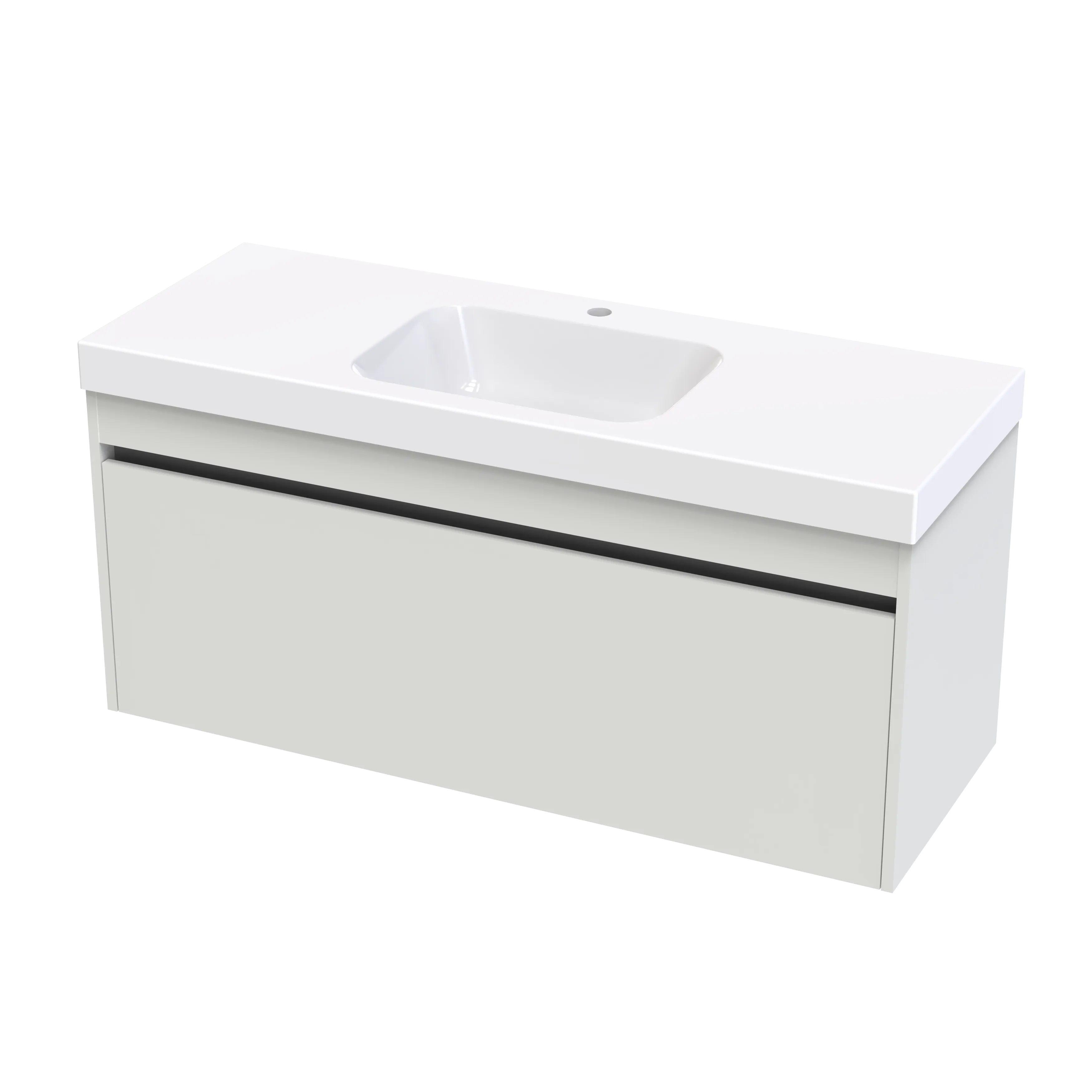 Cara Syrtari 1200 1 Drawer Wall Vanity