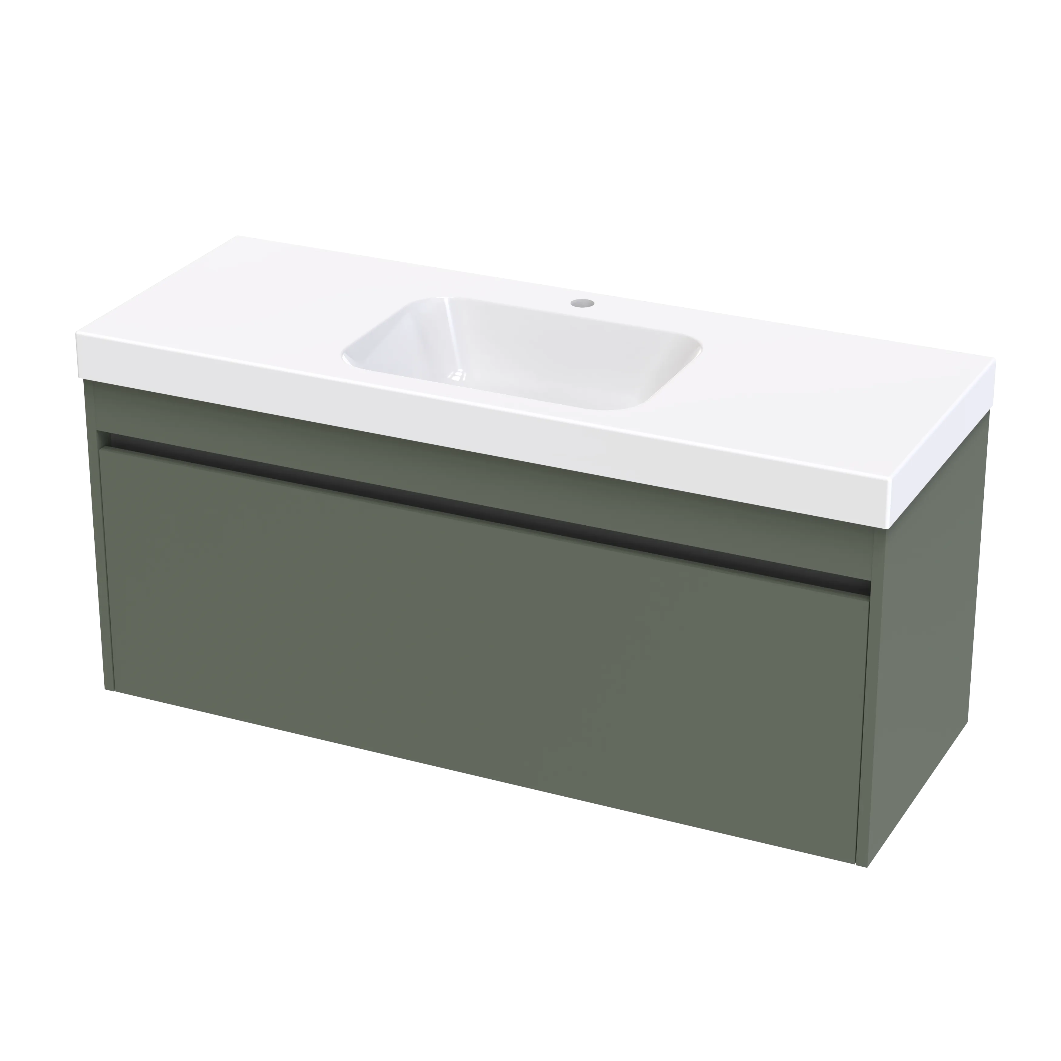 Cara Syrtari 1200 1 Drawer Wall Vanity