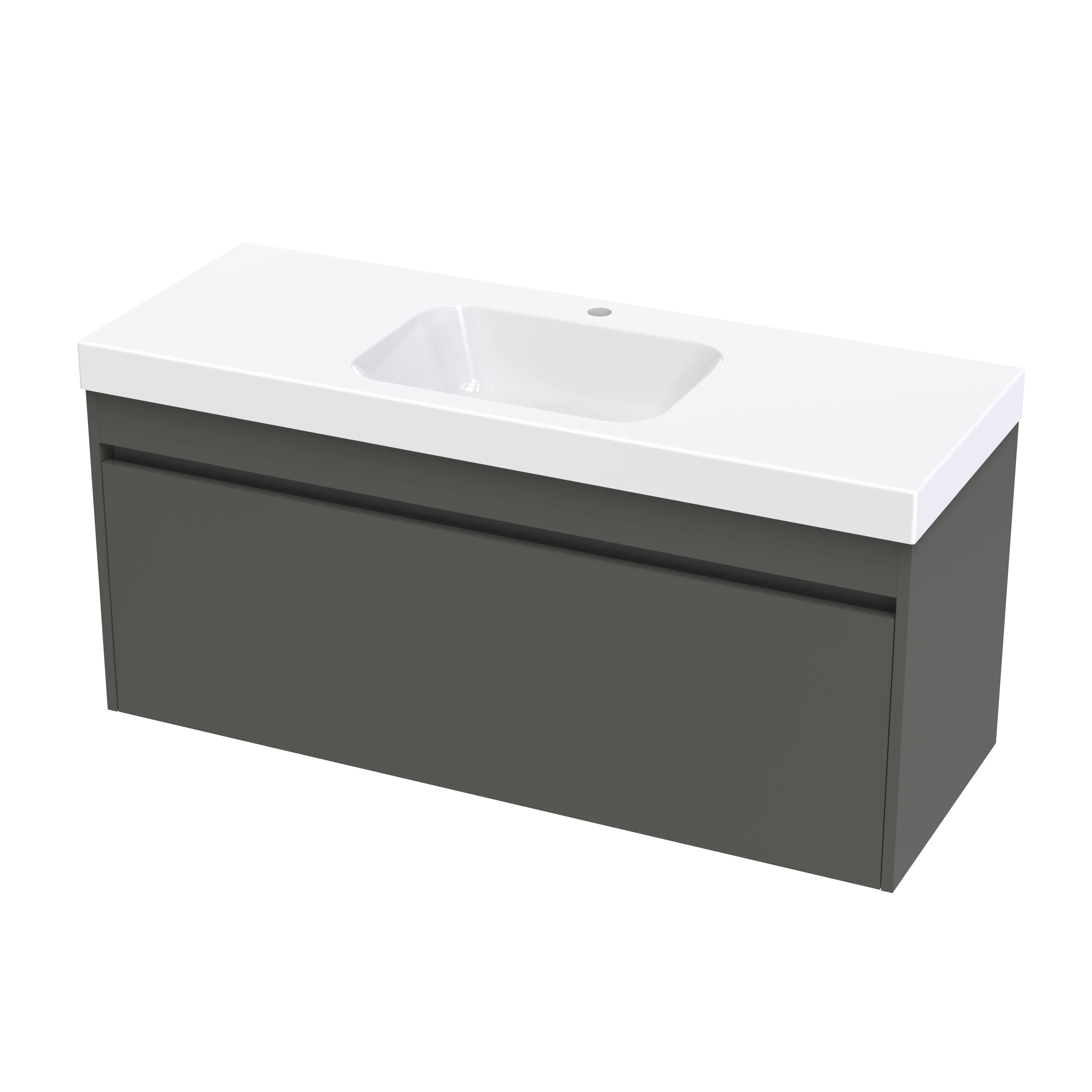 Cara Syrtari 1200 1 Drawer Wall Vanity