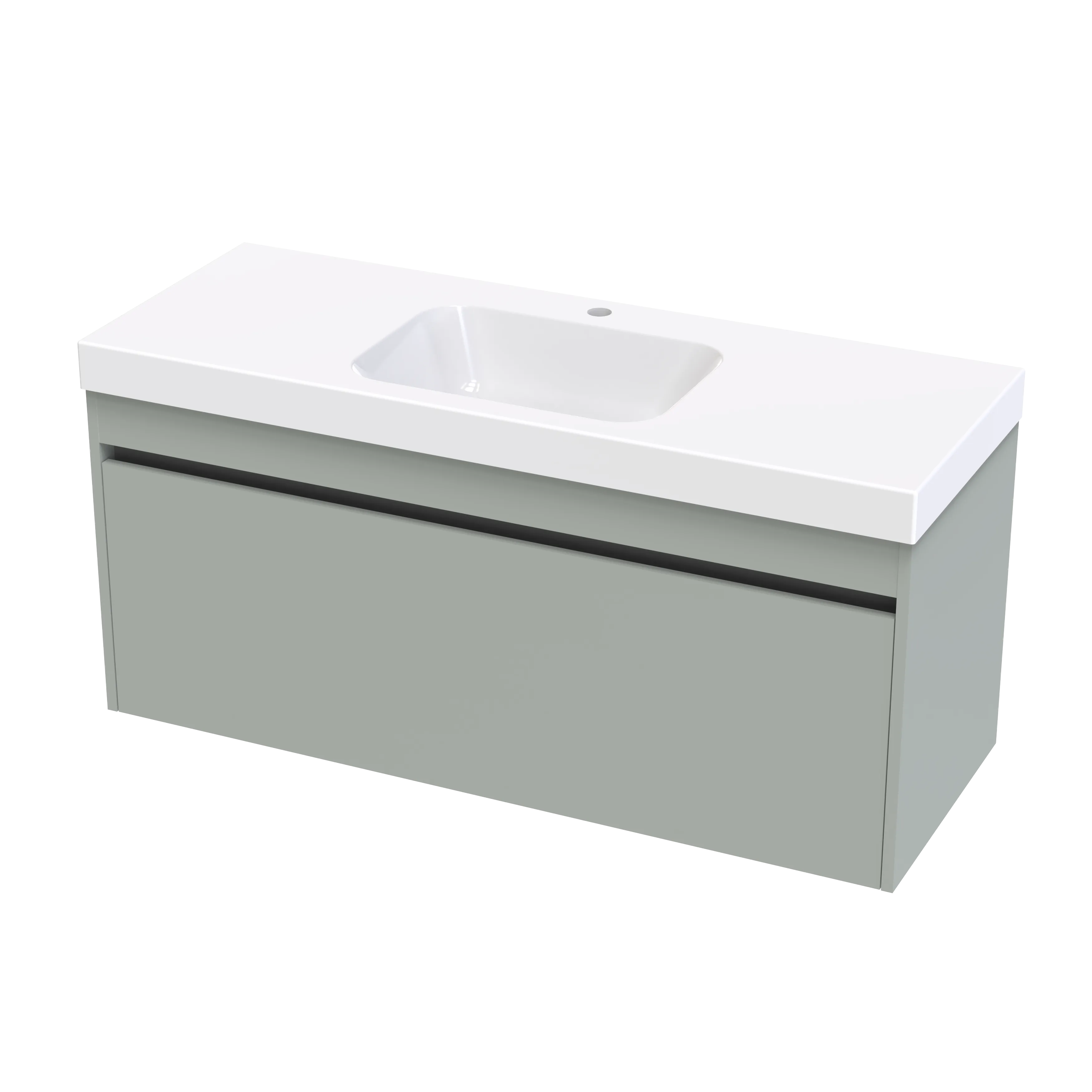 Cara Syrtari 1200 1 Drawer Wall Vanity