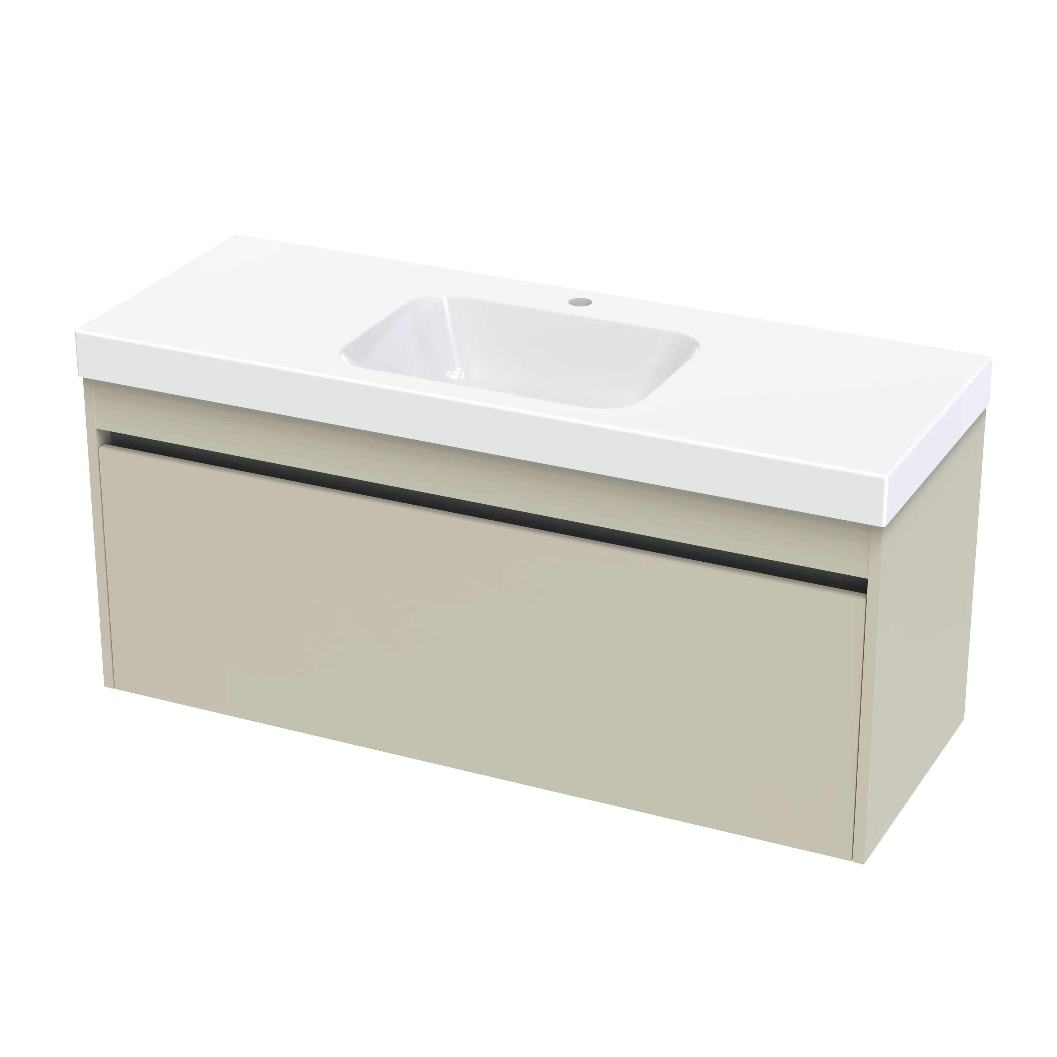 Cara Syrtari 1200 1 Drawer Wall Vanity