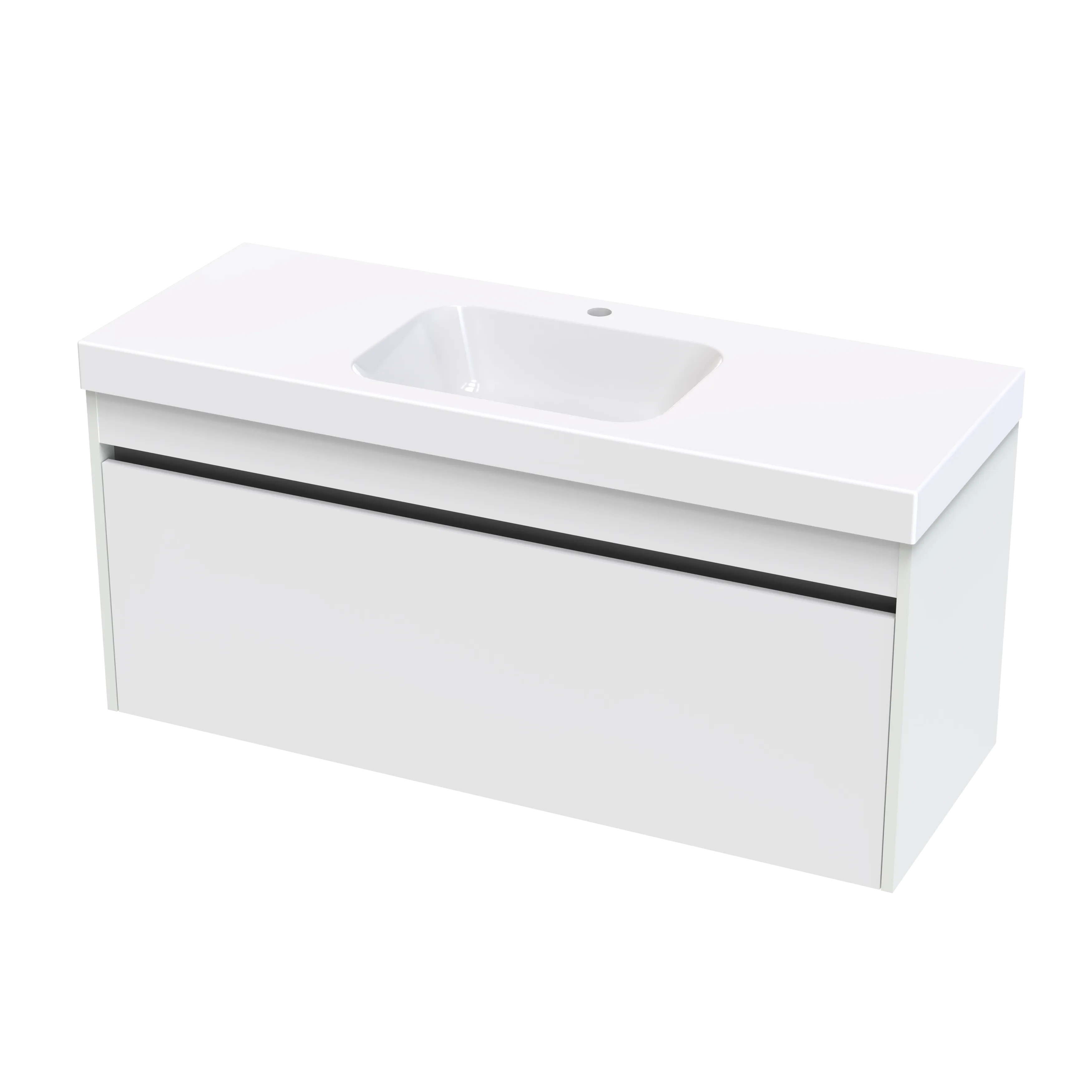 Cara Syrtari 1200 1 Drawer Wall Vanity