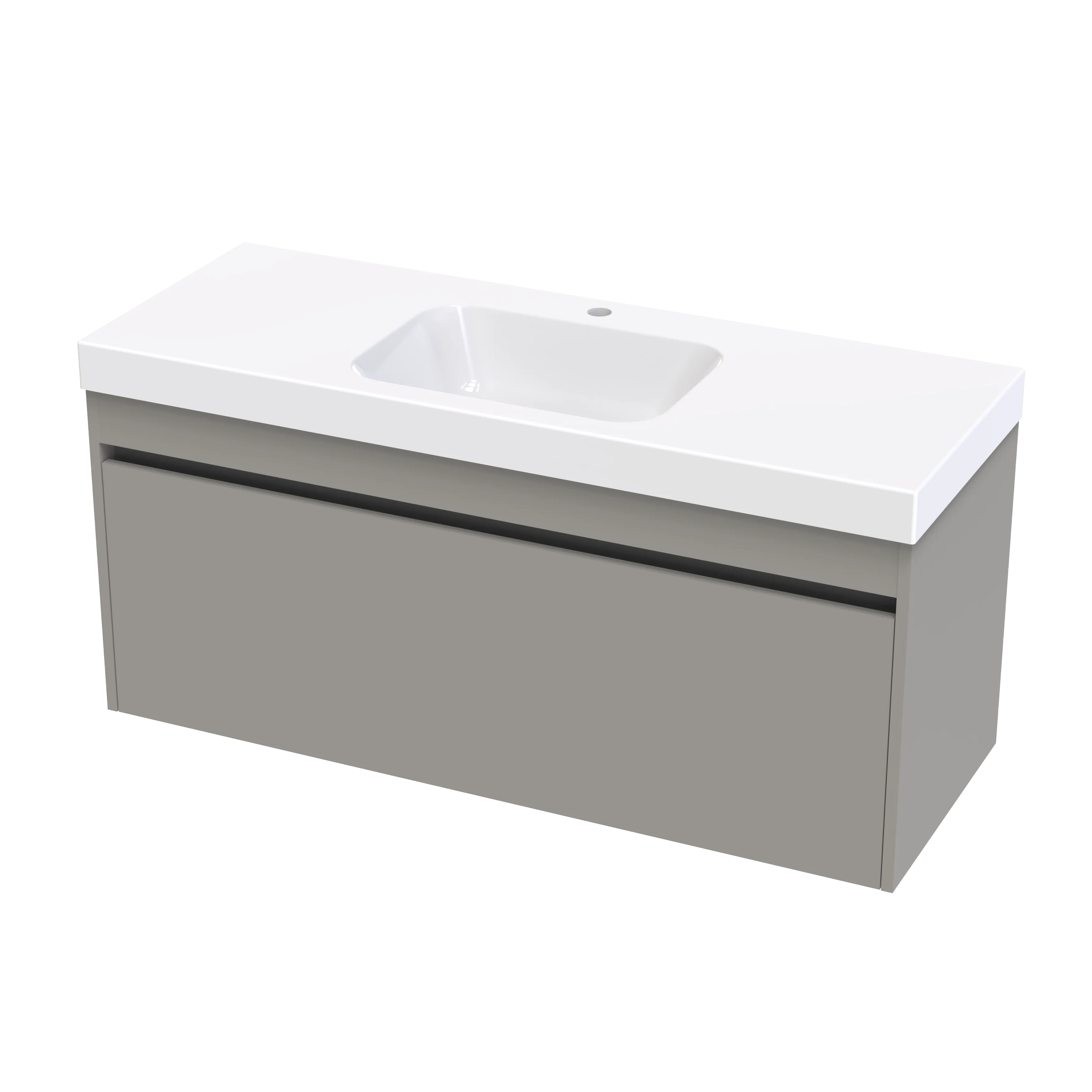 Cara Syrtari 1200 1 Drawer Wall Vanity