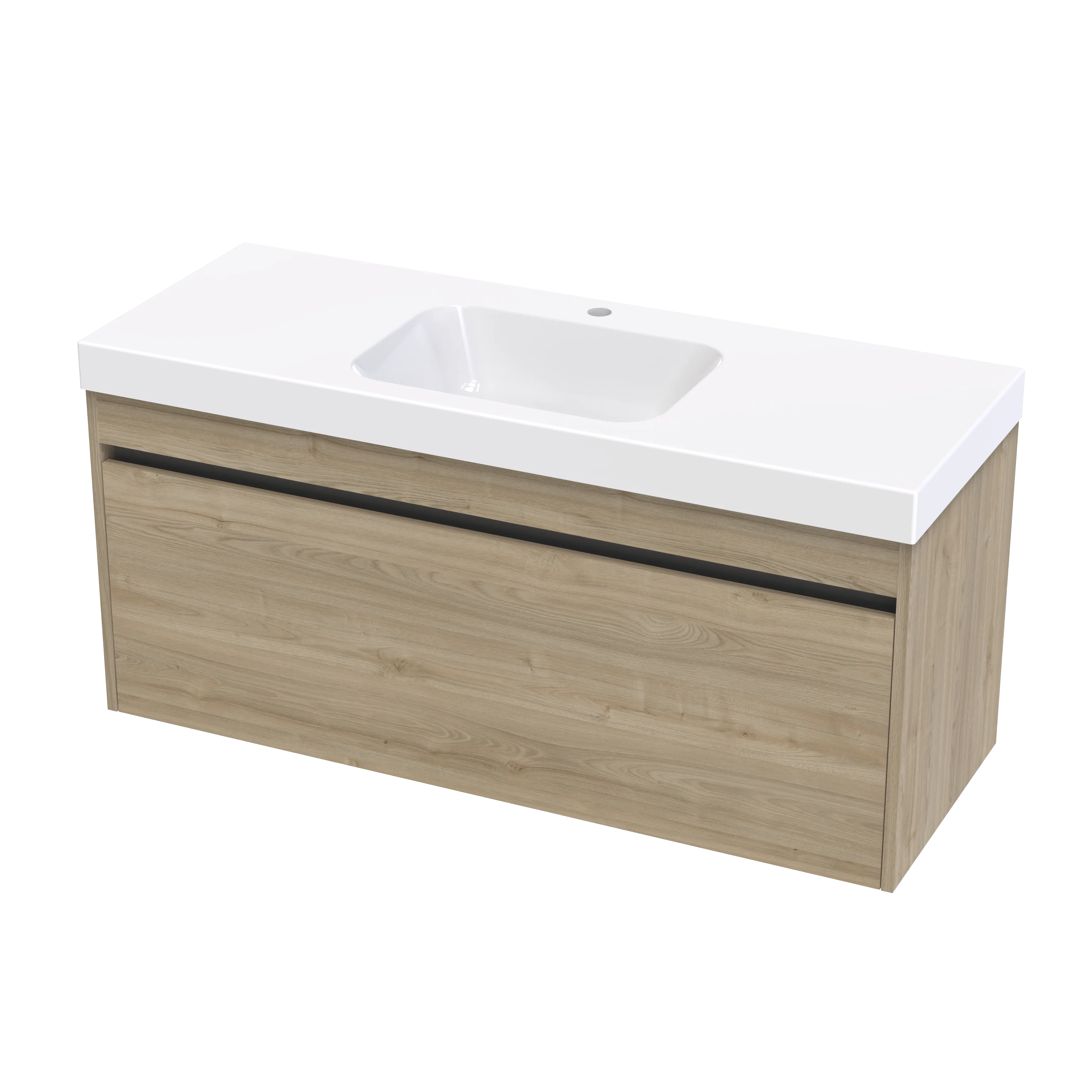 Cara Syrtari 1200 1 Drawer Wall Vanity