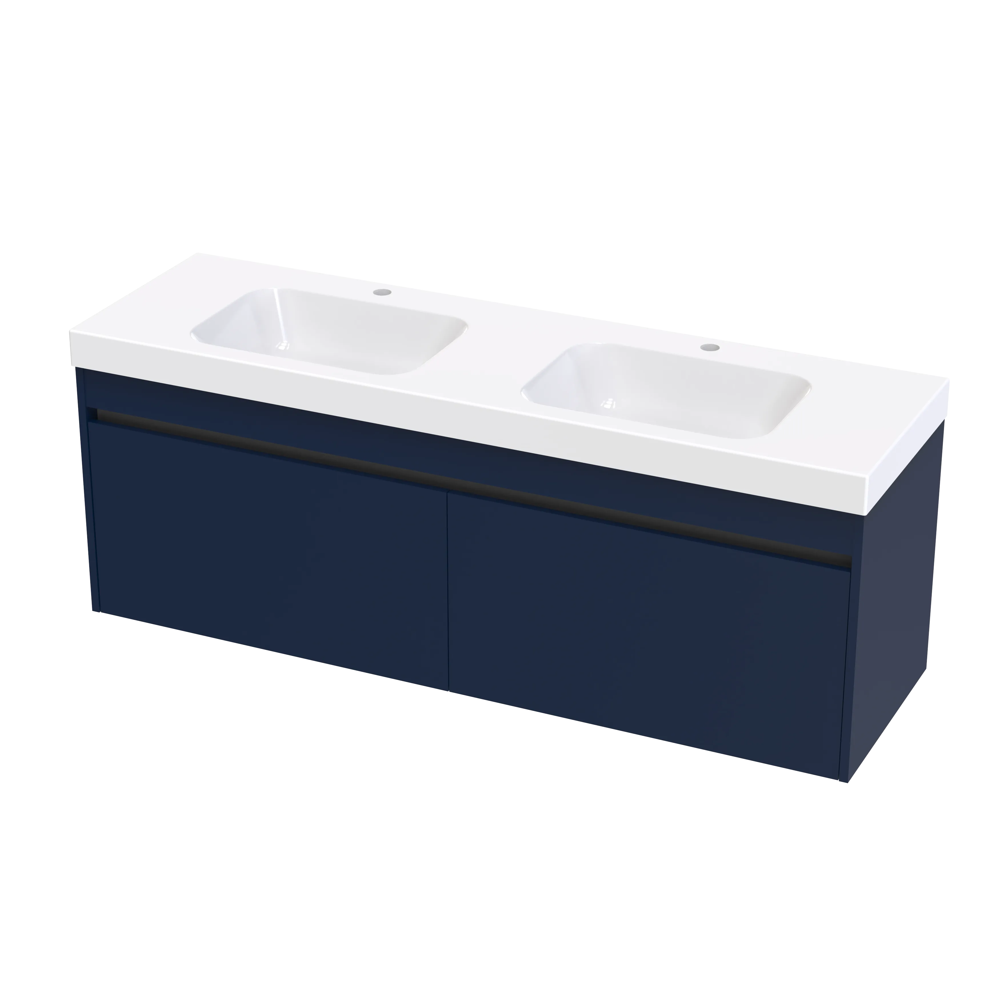 Cara Syrtari 1500 2 Drawer Double Basin Wall Vanity