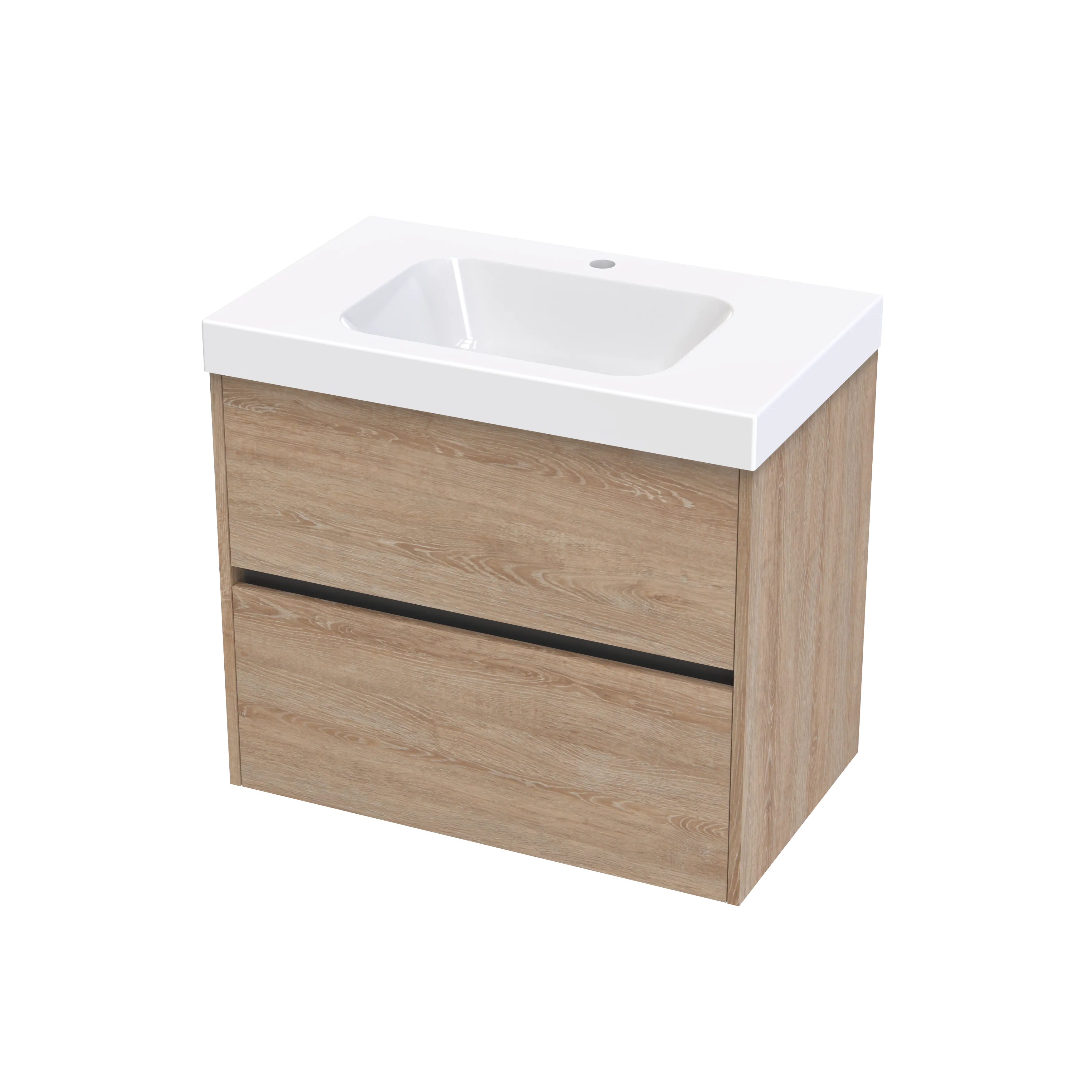Cara Syrtari 750 2 Drawer Wall Vanity