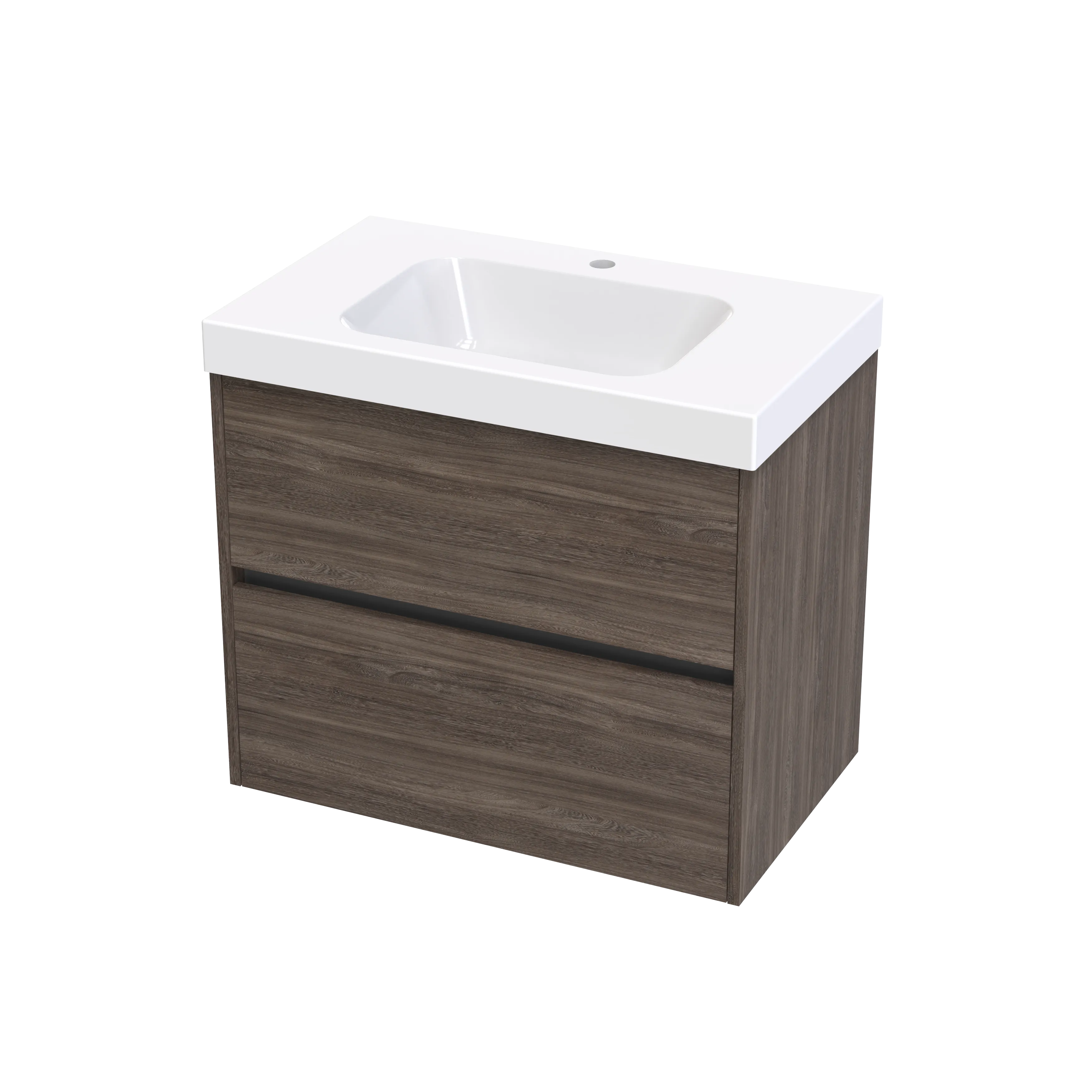 Cara Syrtari 750 2 Drawer Wall Vanity