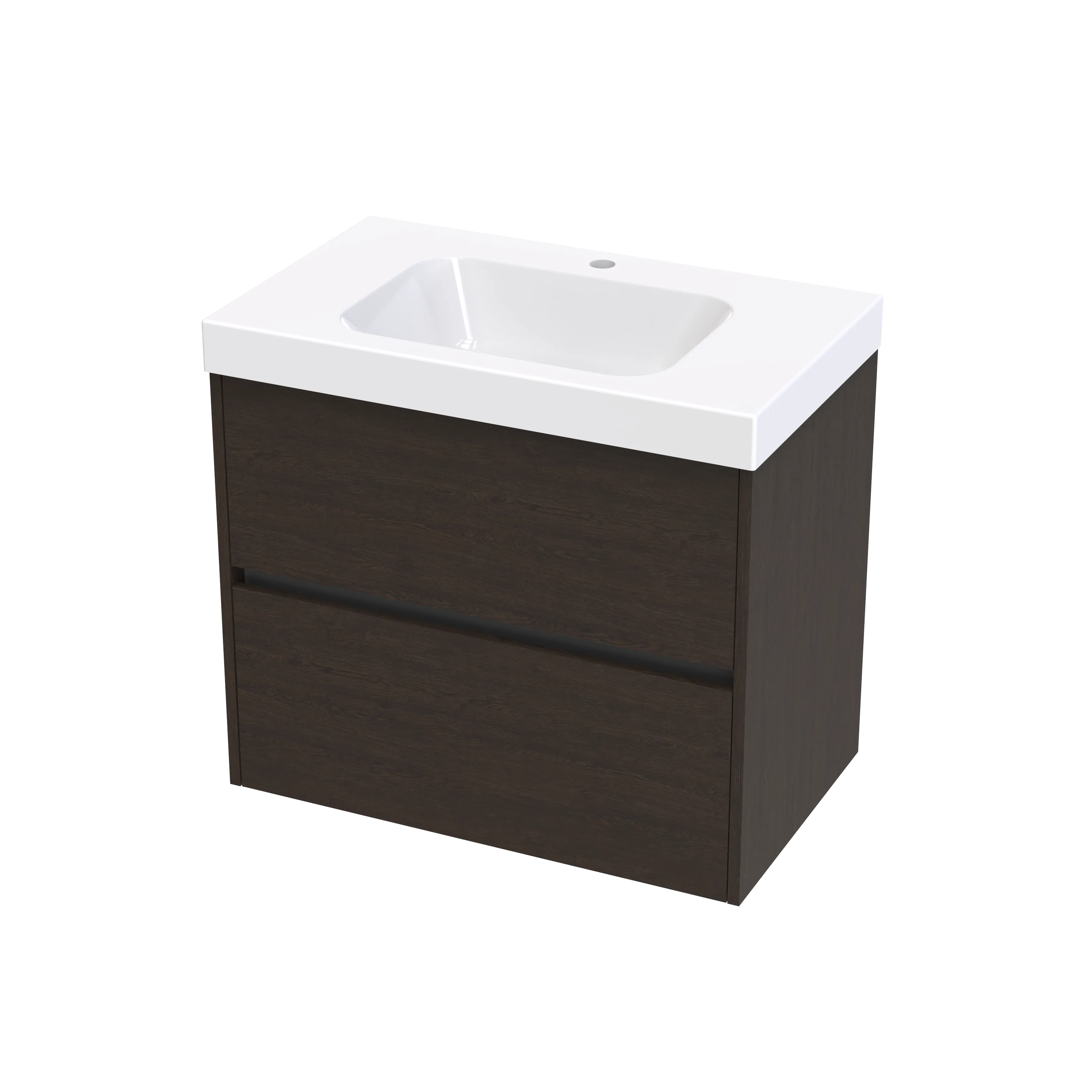 Cara Syrtari 750 2 Drawer Wall Vanity