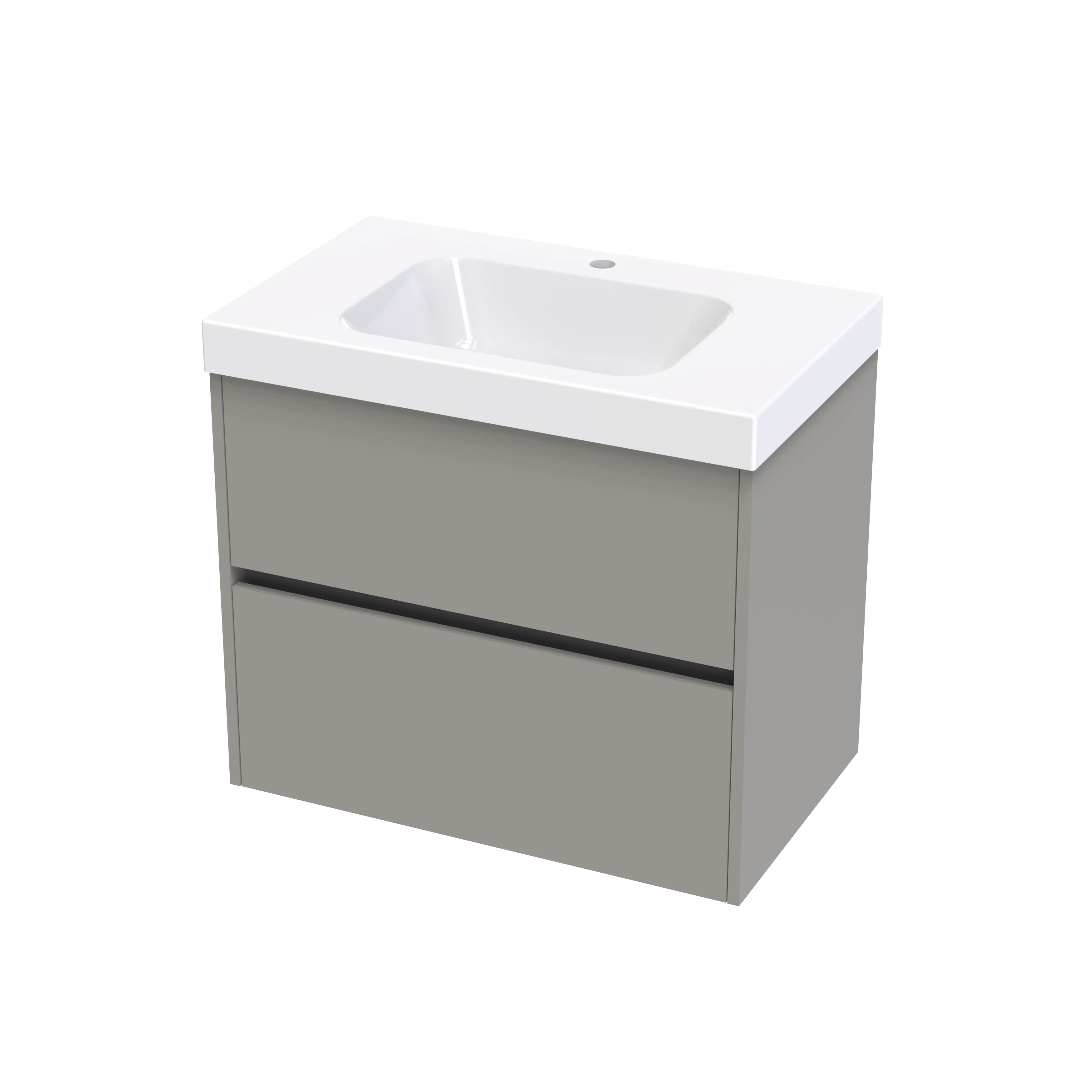Cara Syrtari 750 2 Drawer Wall Vanity