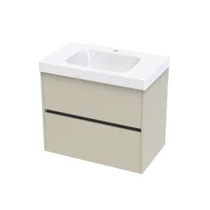 Cara Syrtari 750 2 Drawer Wall Vanity