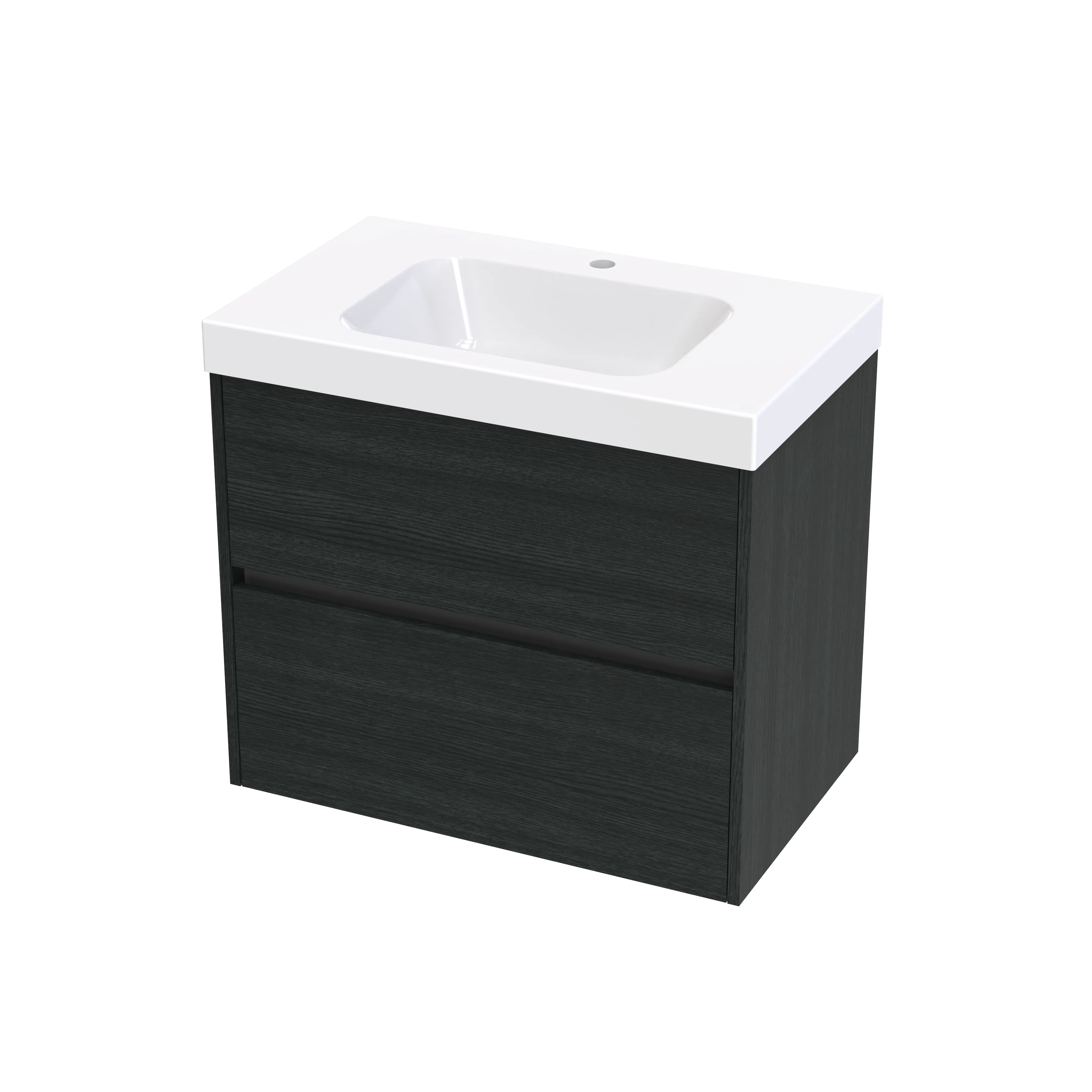 Cara Syrtari 750 2 Drawer Wall Vanity