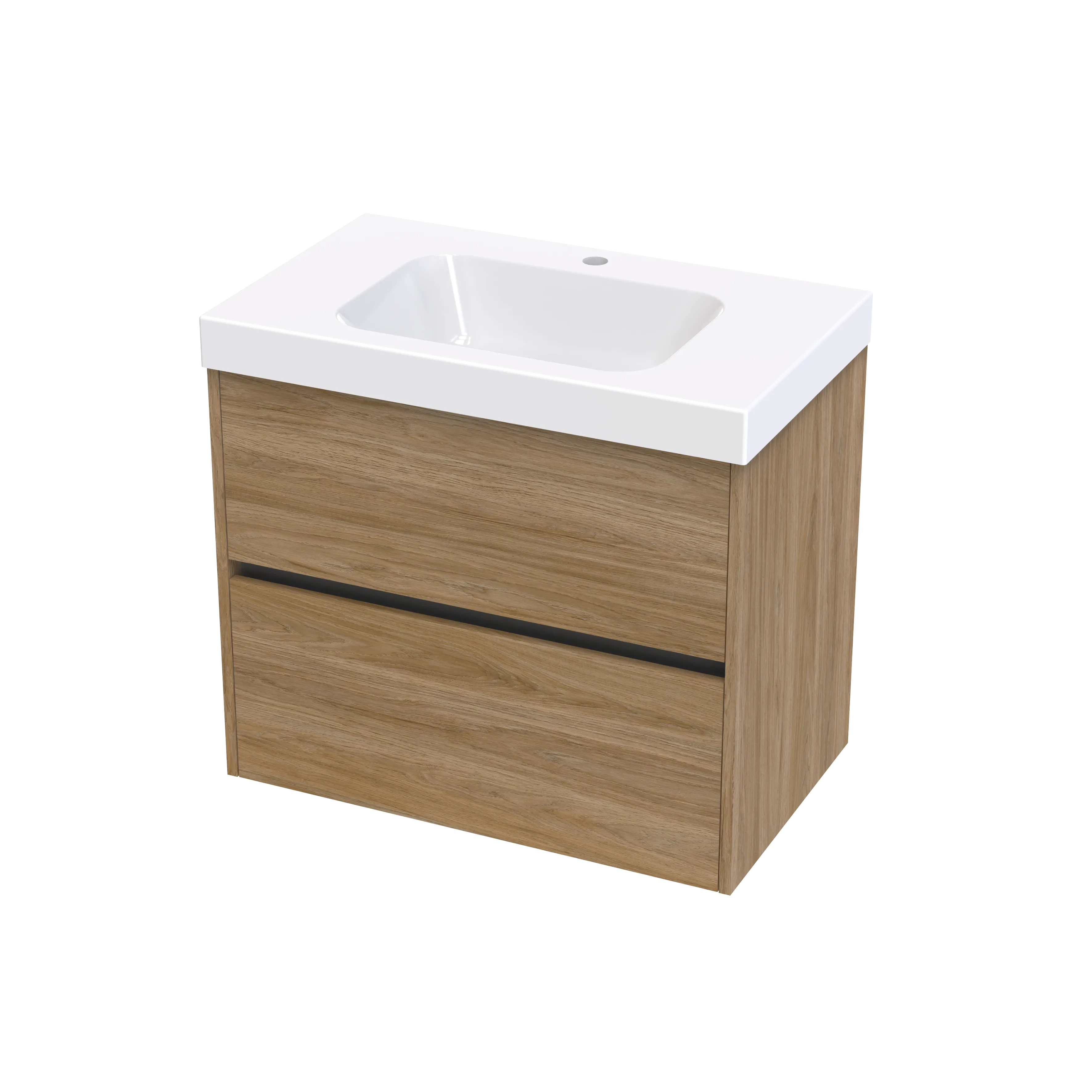 Cara Syrtari 750 2 Drawer Wall Vanity