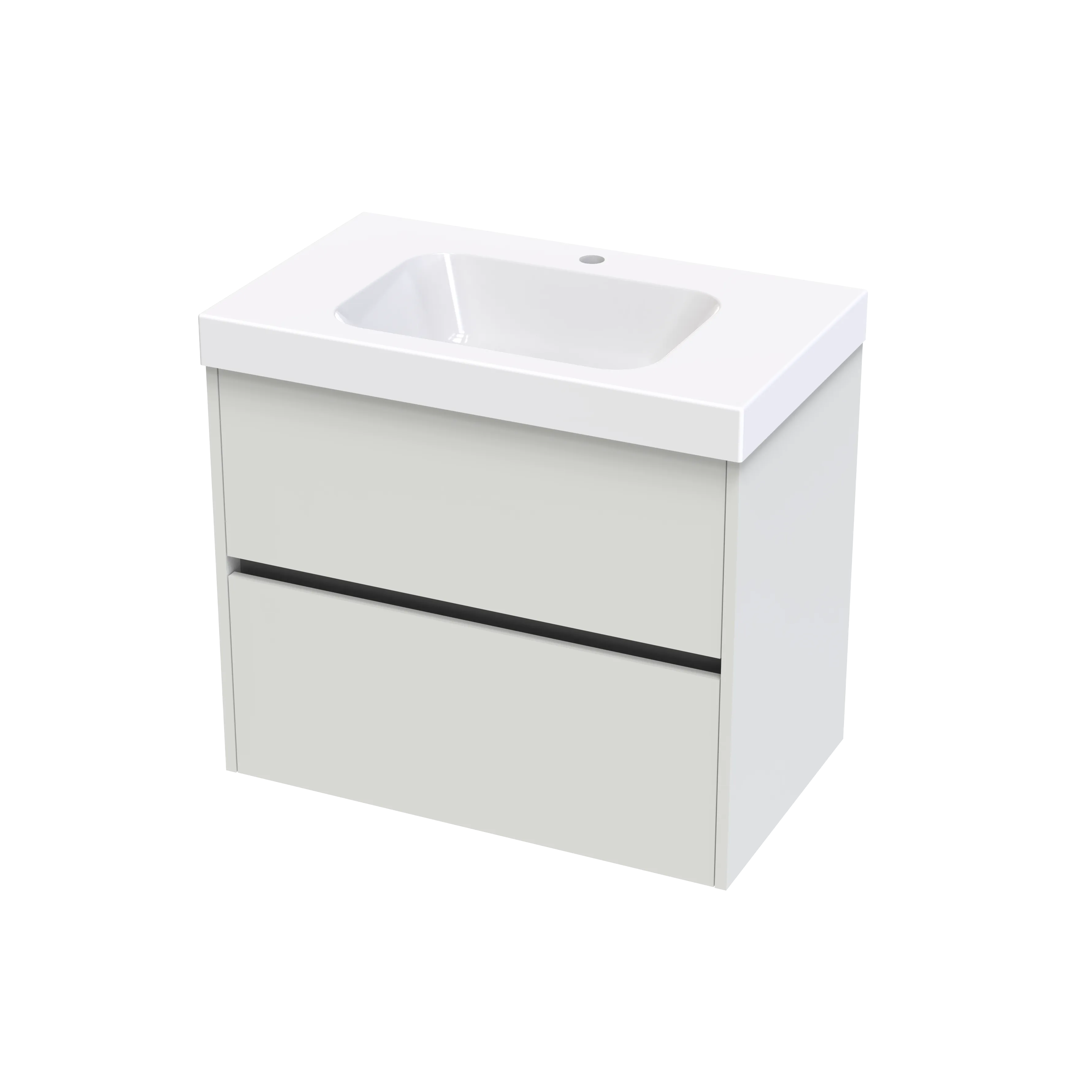 Cara Syrtari 750 2 Drawer Wall Vanity