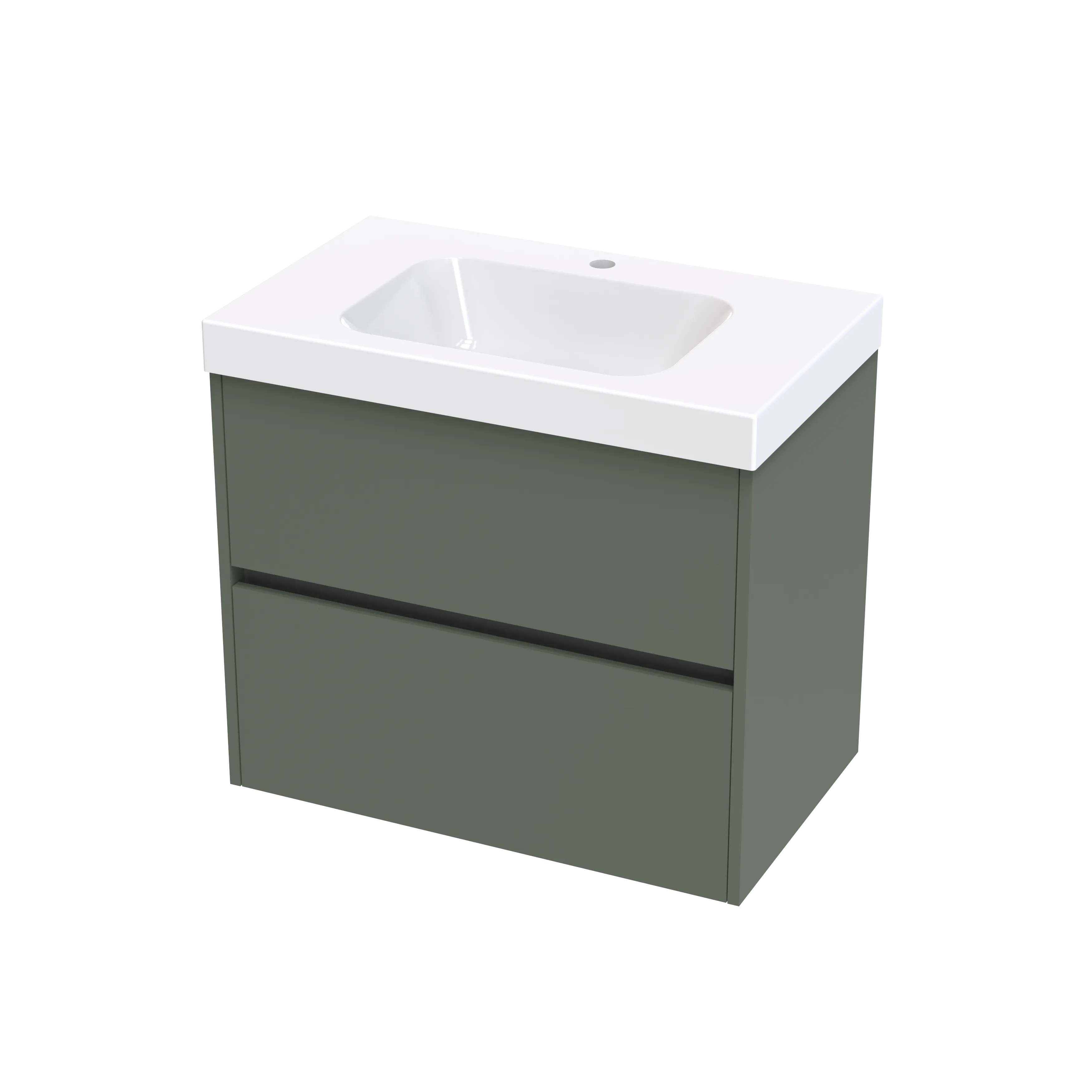 Cara Syrtari 750 2 Drawer Wall Vanity