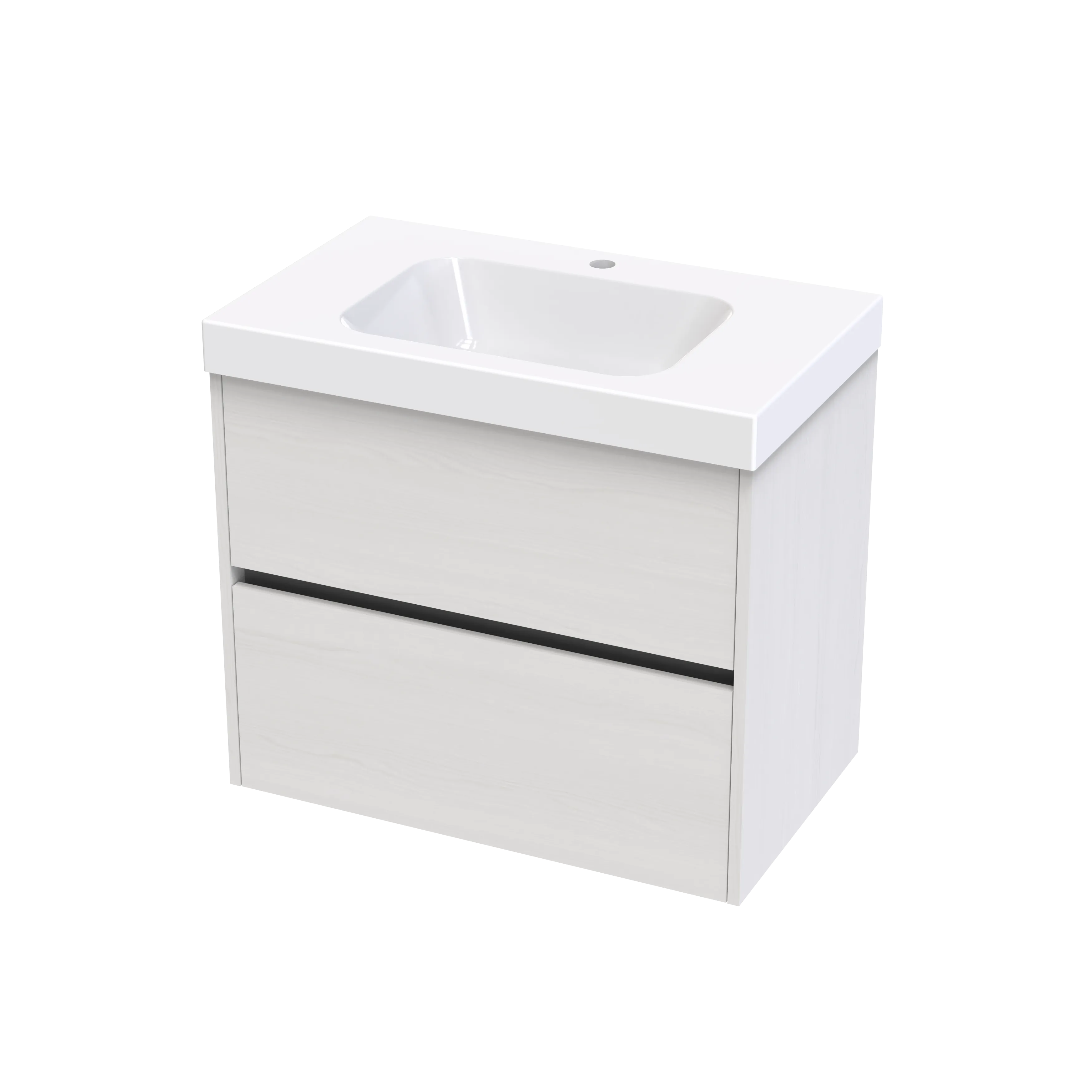 Cara Syrtari 750 2 Drawer Wall Vanity