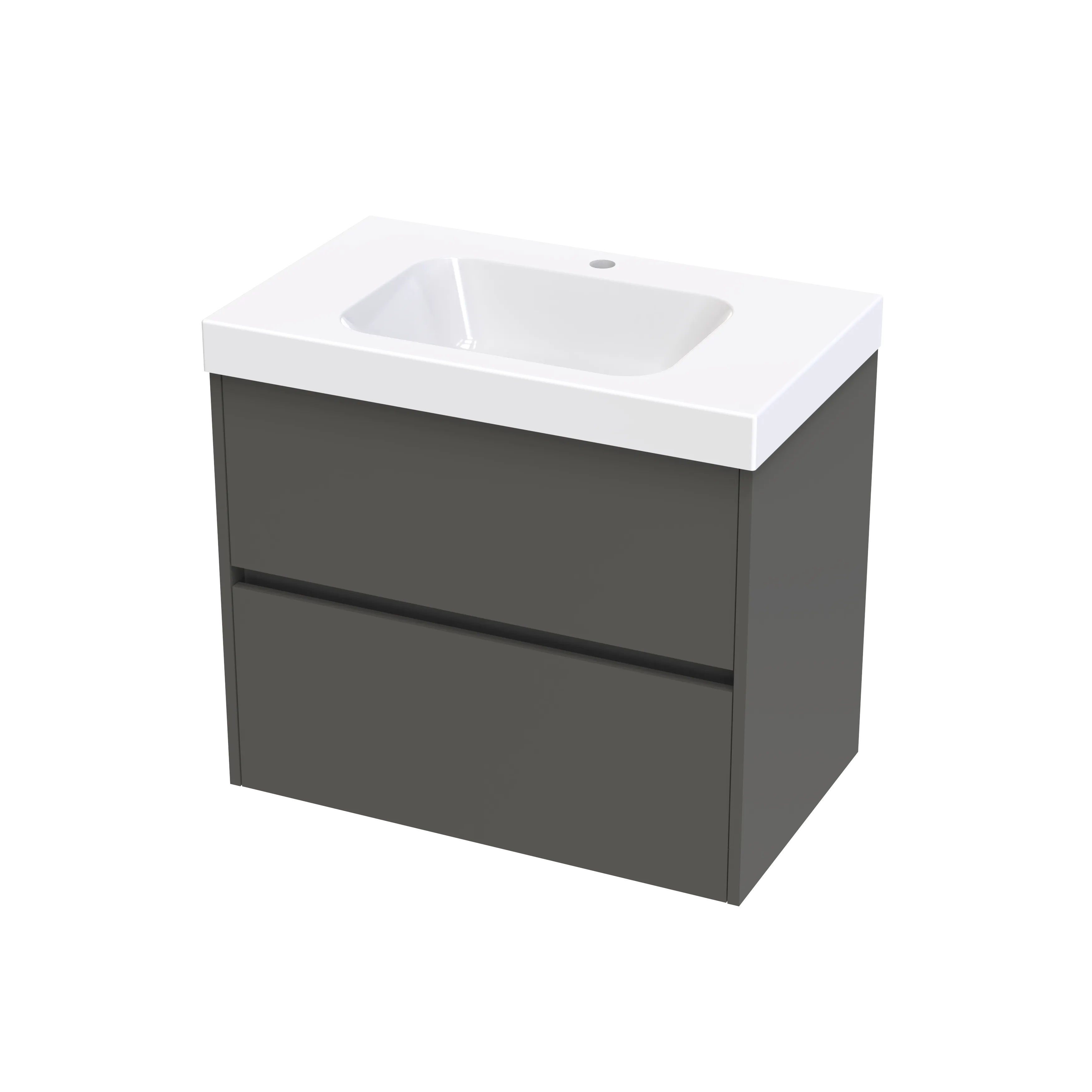 Cara Syrtari 750 2 Drawer Wall Vanity