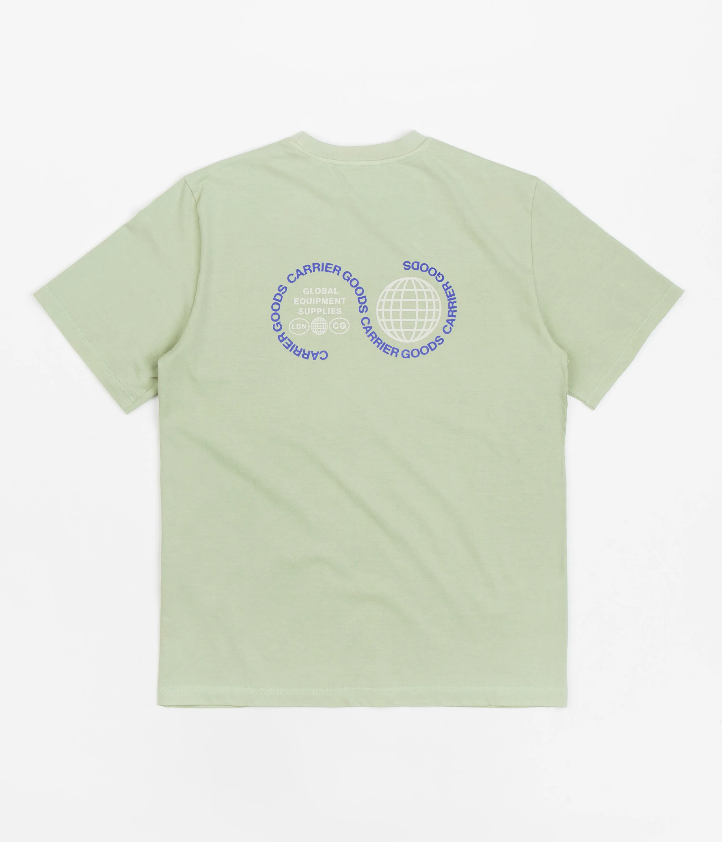 Carrier Goods Globe T-Shirt - Reseda Green