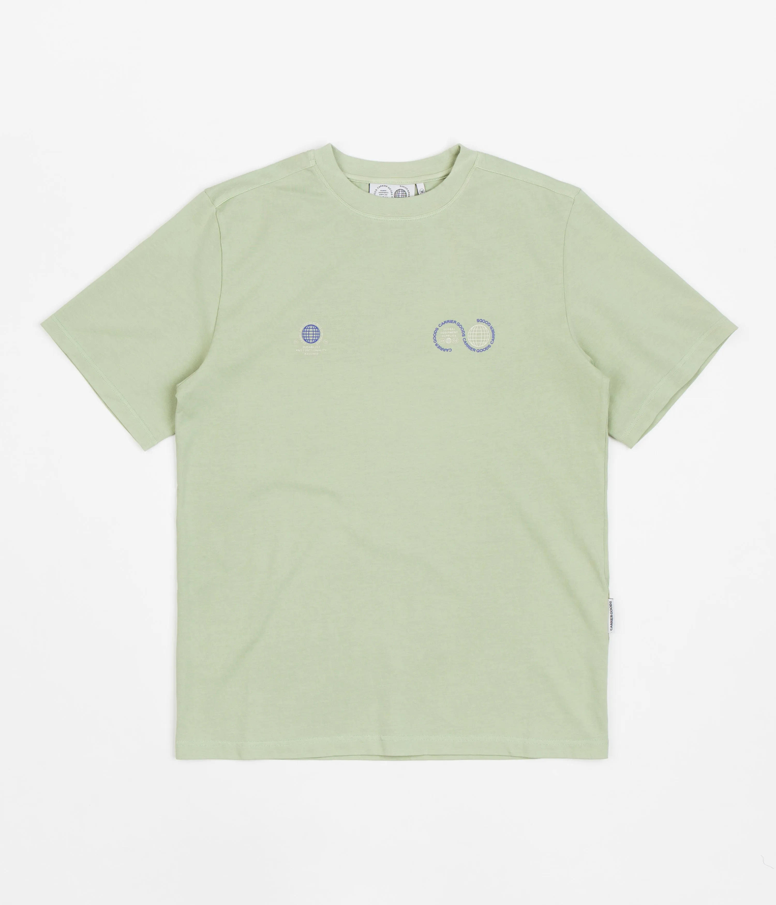 Carrier Goods Globe T-Shirt - Reseda Green