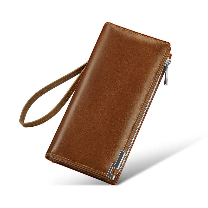 Cash Bag Cowhide Wallet