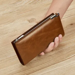 Cash Bag Cowhide Wallet
