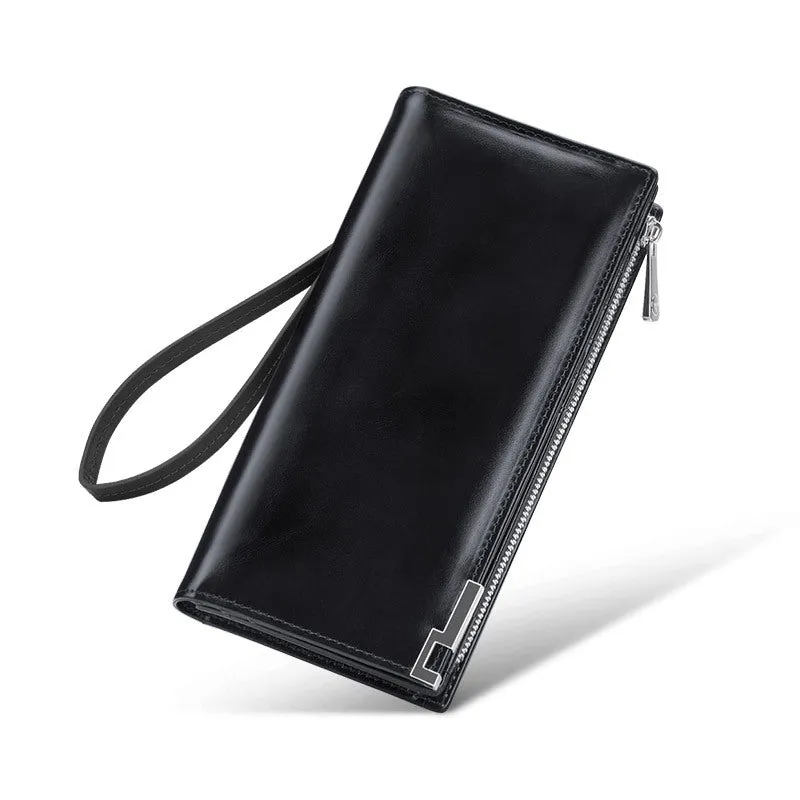 Cash Bag Cowhide Wallet