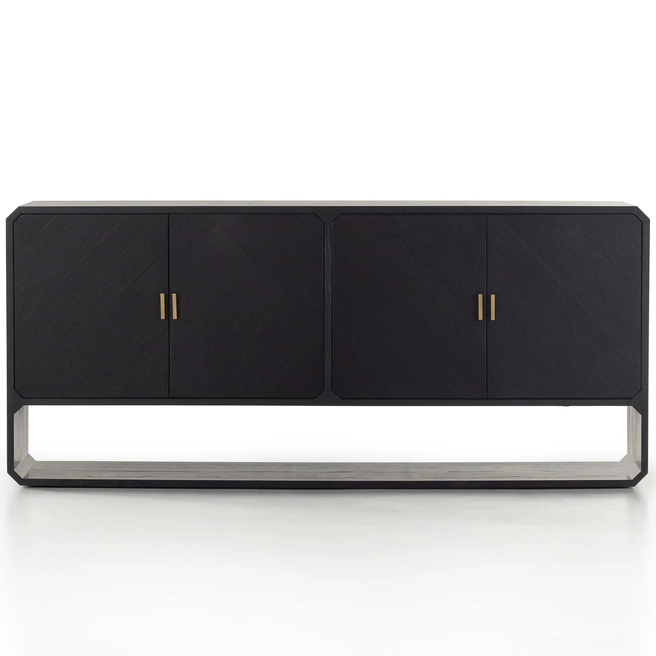 Caspian Sideboard, Black Ash Veneer