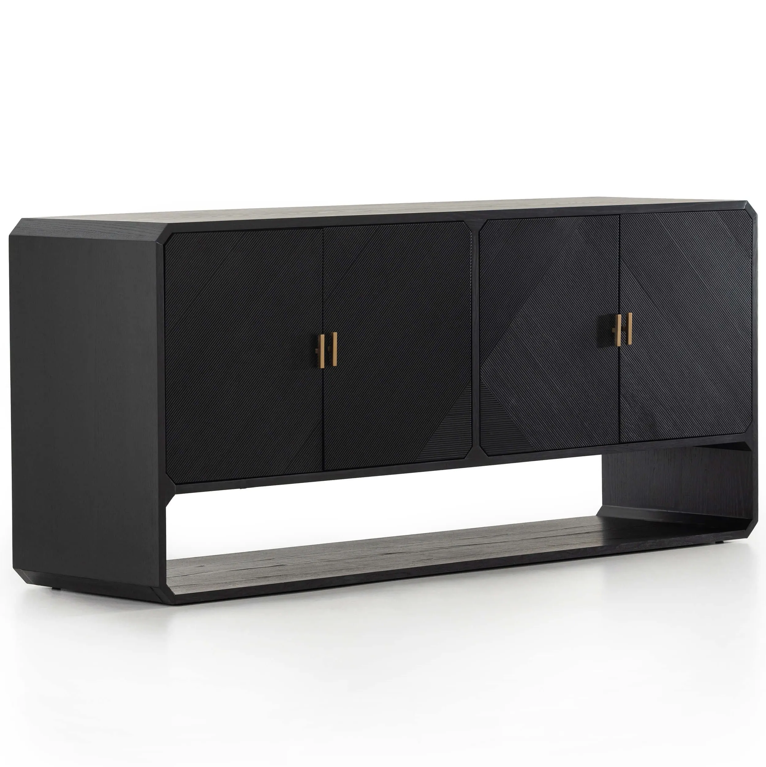 Caspian Sideboard, Black Ash Veneer