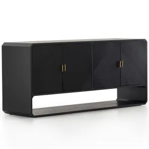Caspian Sideboard, Black Ash Veneer