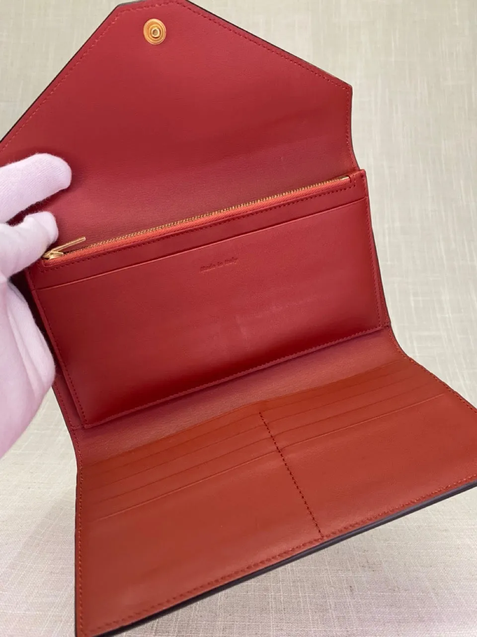 Celine Preloved Multi-Color Wallet