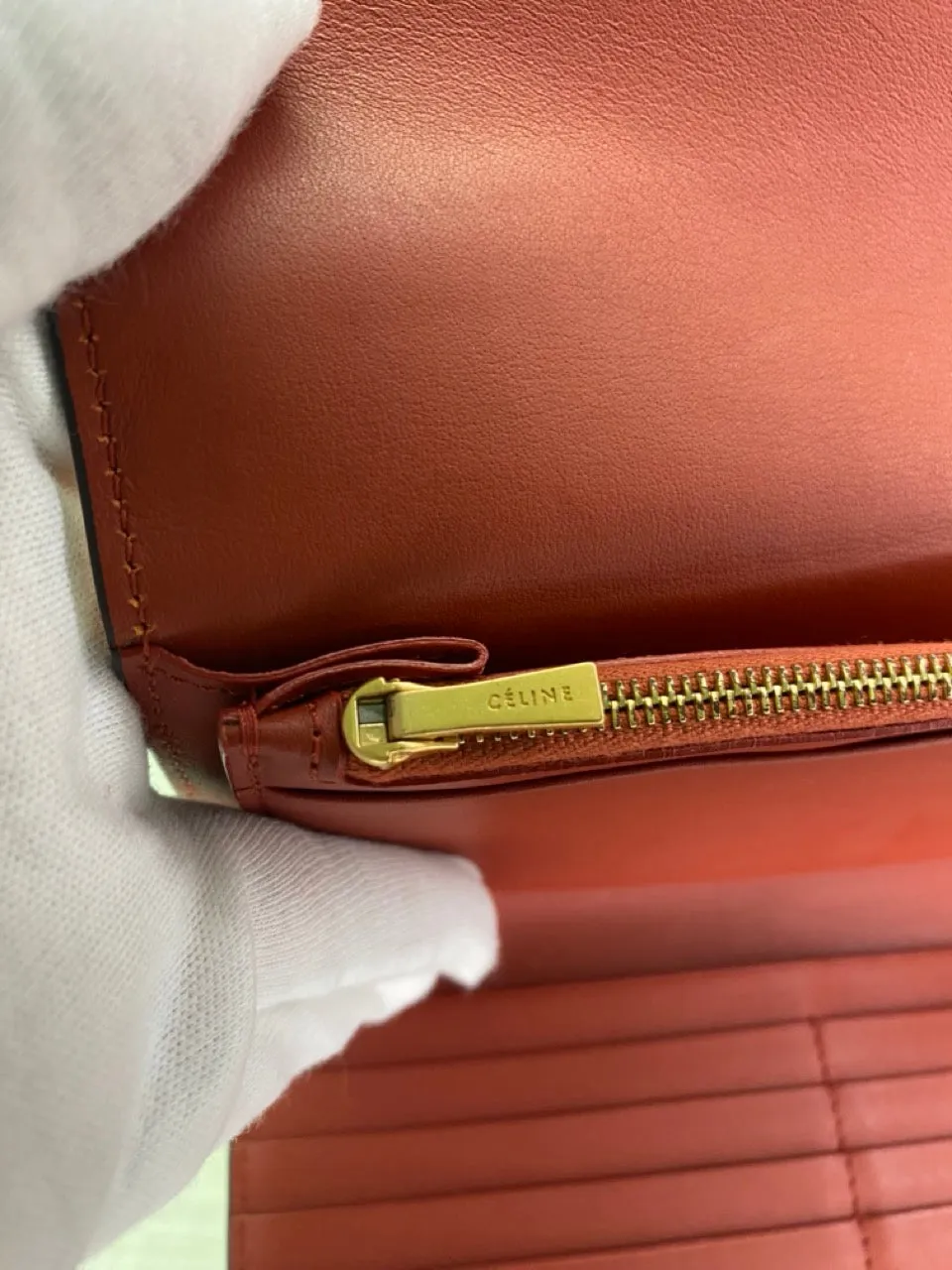 Celine Preloved Multi-Color Wallet