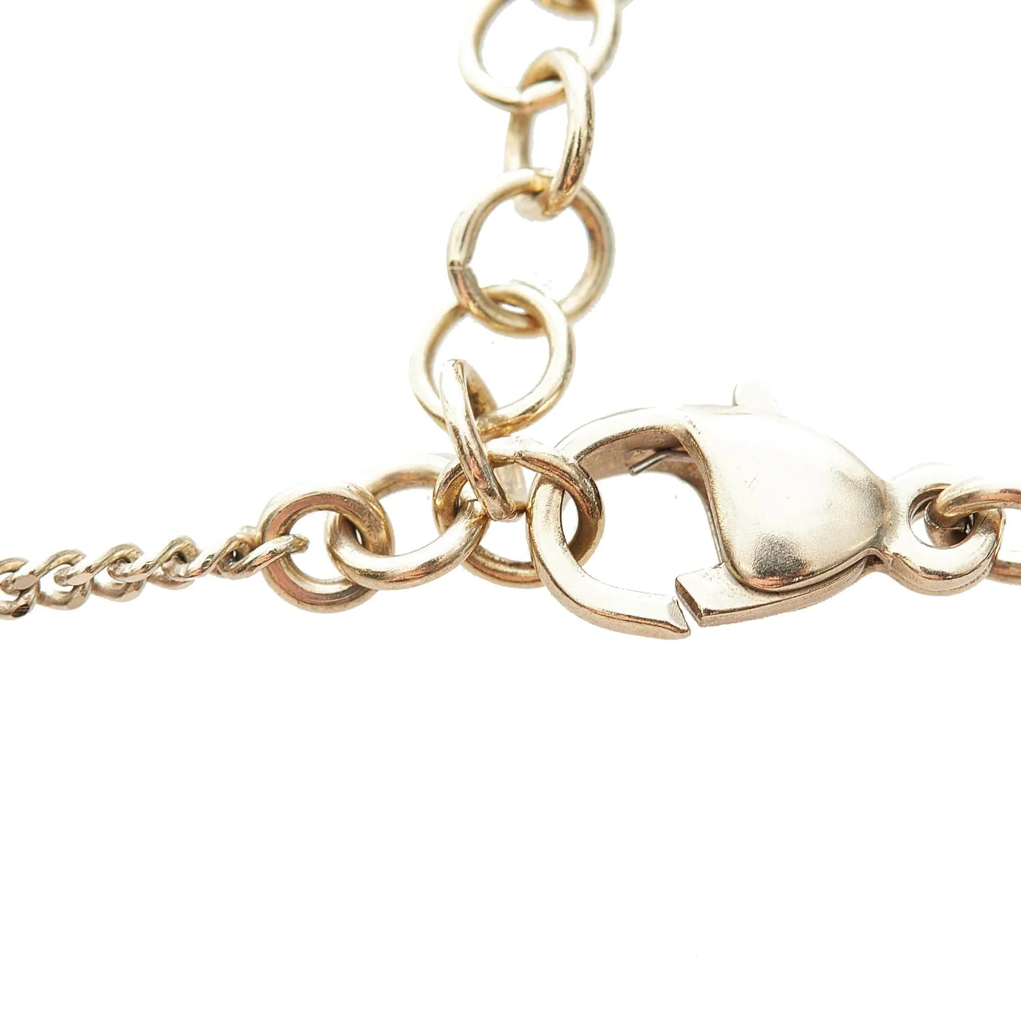 Chanel CC Faux Pearl Pendant Necklace (SHG-30618)