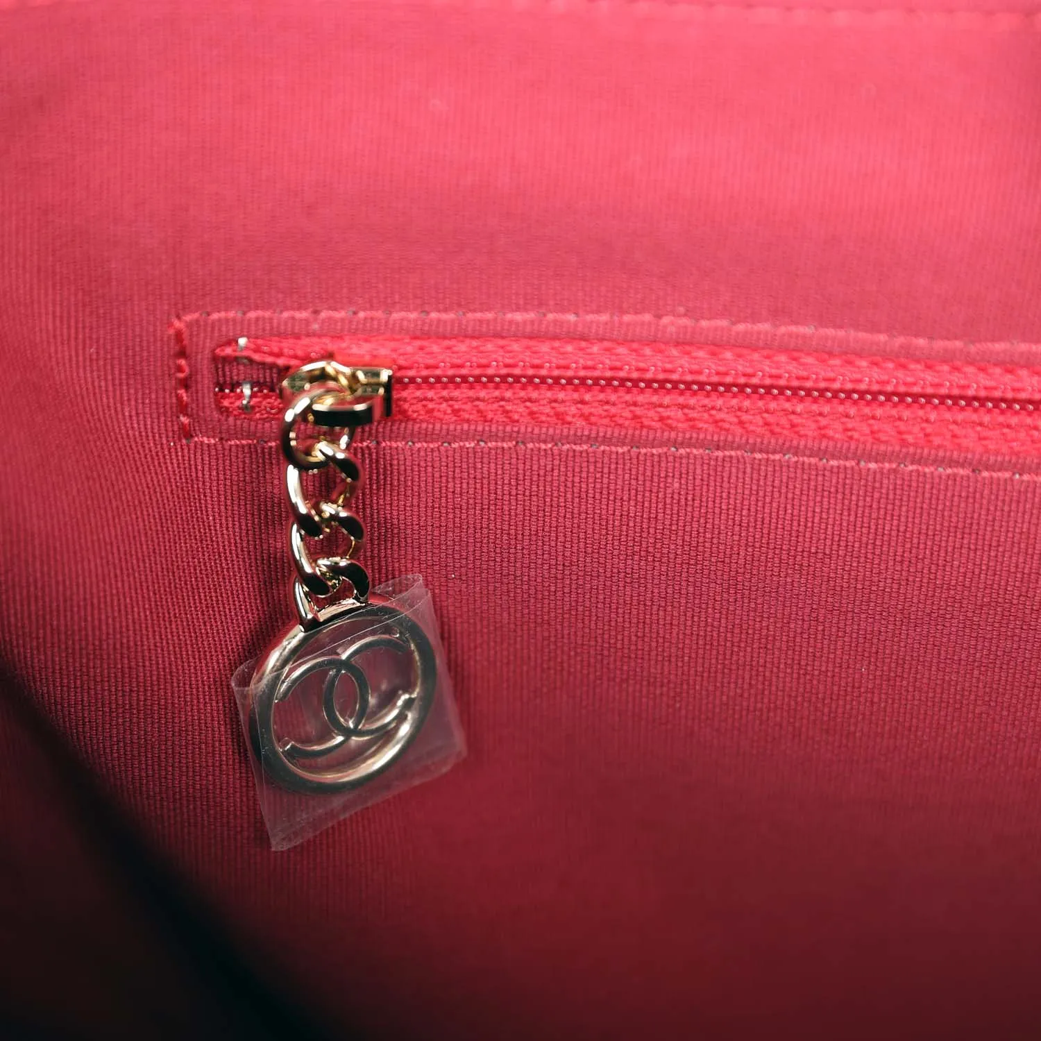 Chanel Medium Deauville Shopping Tote Grey and Pink Tropical Floral Velvet Light Gold Hardware