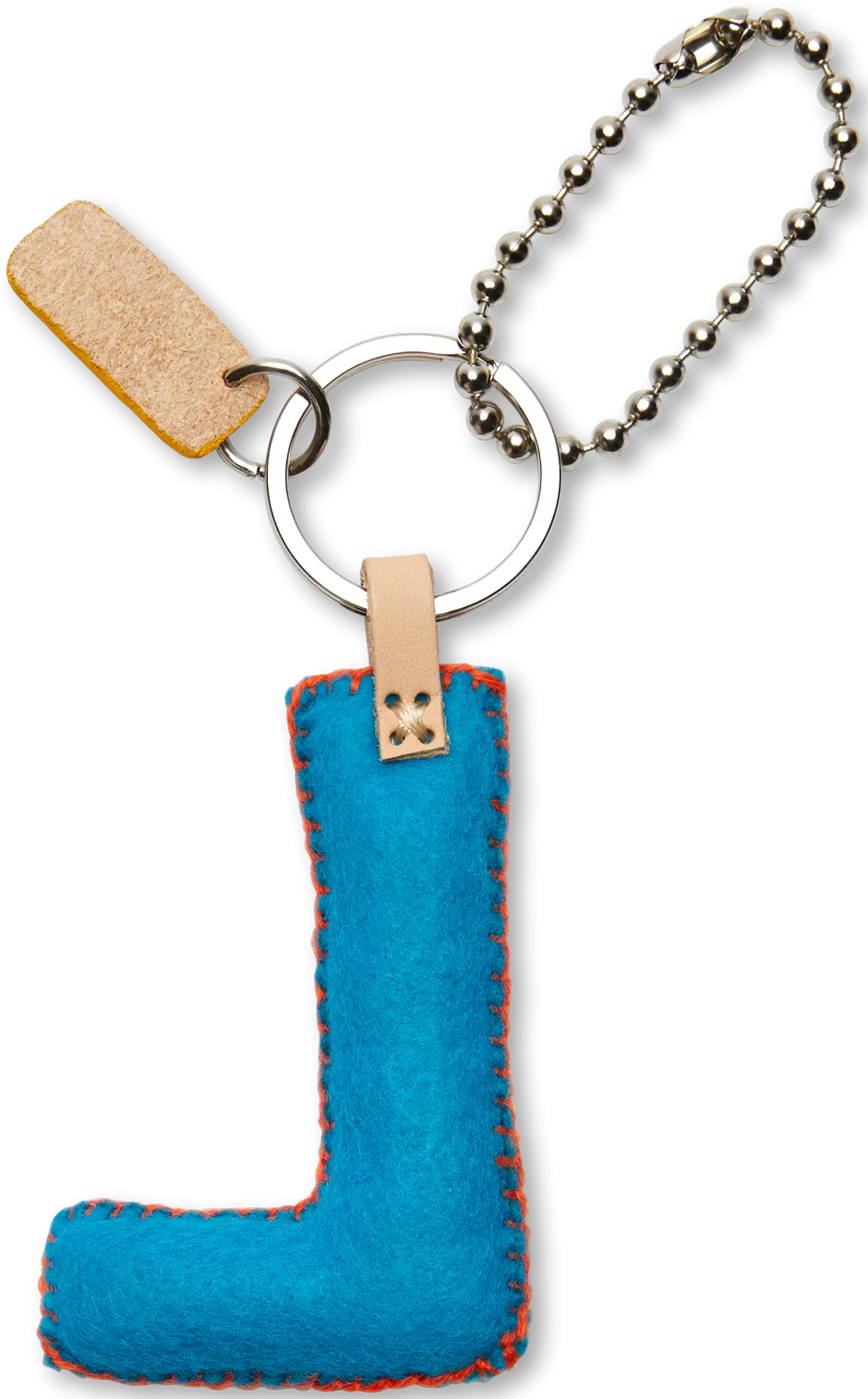 Charms Turquoise Felt Alphabet
