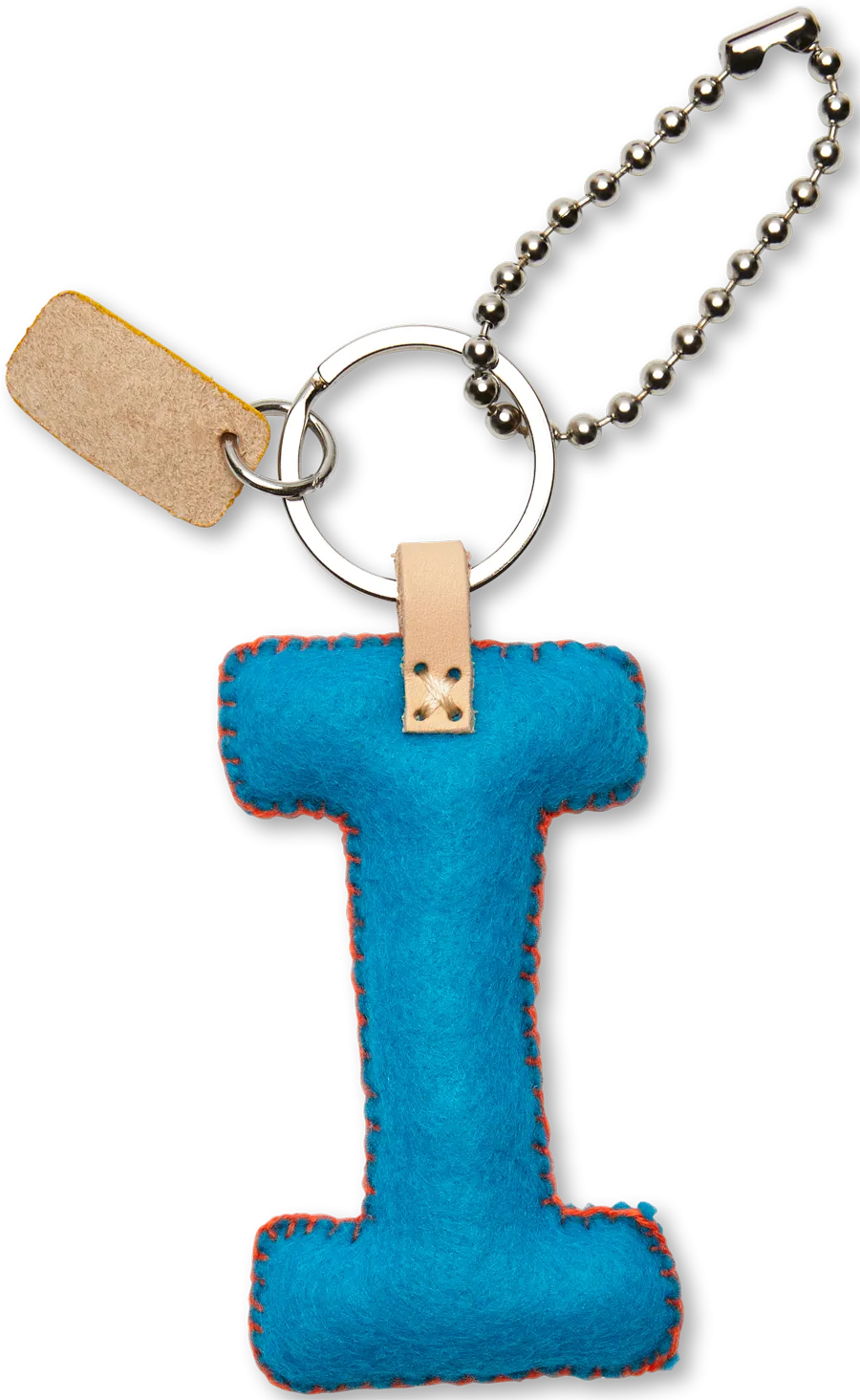 Charms Turquoise Felt Alphabet