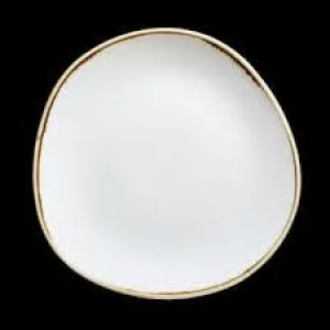 CHURCHILL SUPER VITRIFIED ORGANIC ROUND  PLATE 26.4 CM