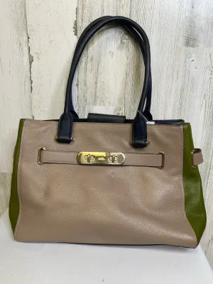 Coach Color Block Designer Handbag