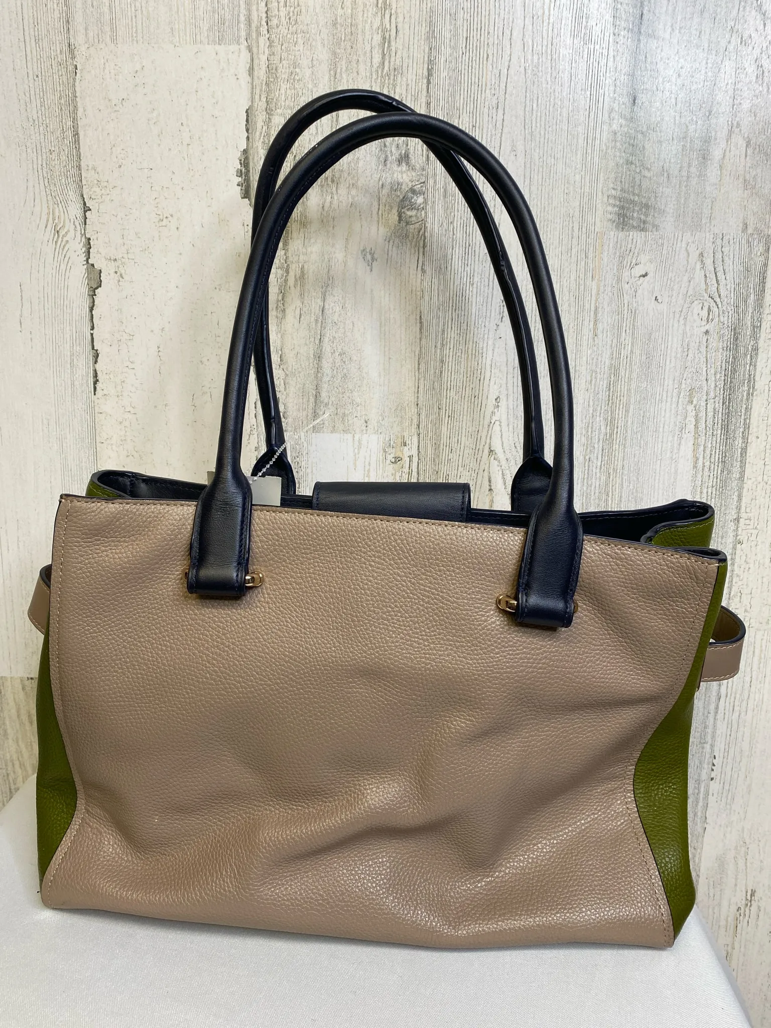 Coach Color Block Designer Handbag