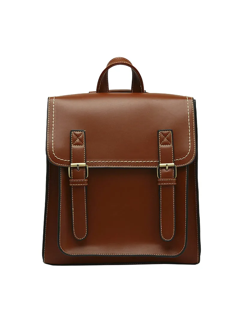 College Wind PU Fashion Postman Bag