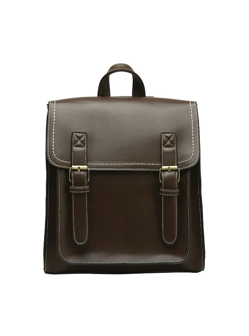 College Wind PU Fashion Postman Bag