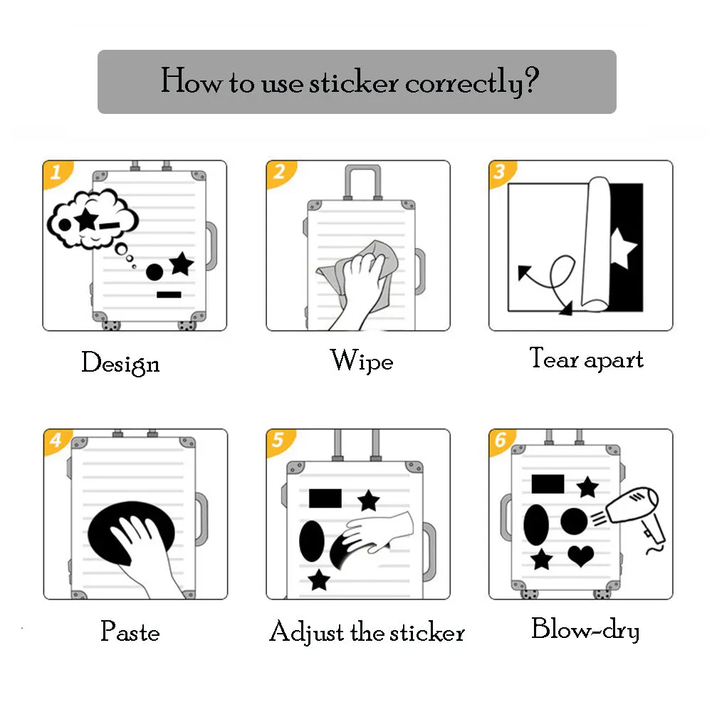 Craspire Waterproof PVC Adhesive Stickers, for Suitcase, Skateboard, Refrigerator, Helmet, Mobile Phone Shell, Computer, Cat Pattern, 40~70x40~70mm