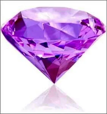 Crystal Glass Diamond Cut Paperweight : 60mm