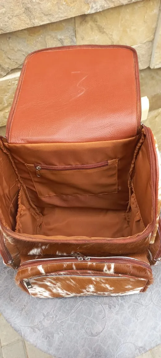 Diaper Bag Backpack | Customize Laptop Backpack Cowhide Travel Bag