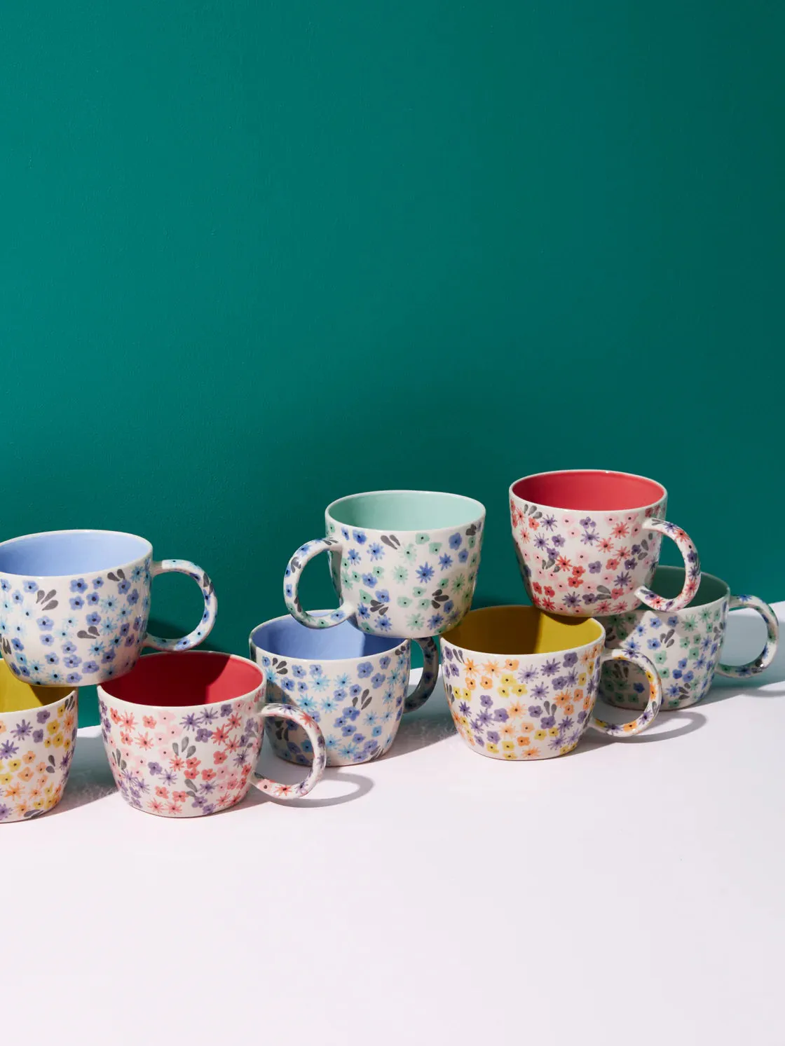 Ditsy Mug Periwinkle