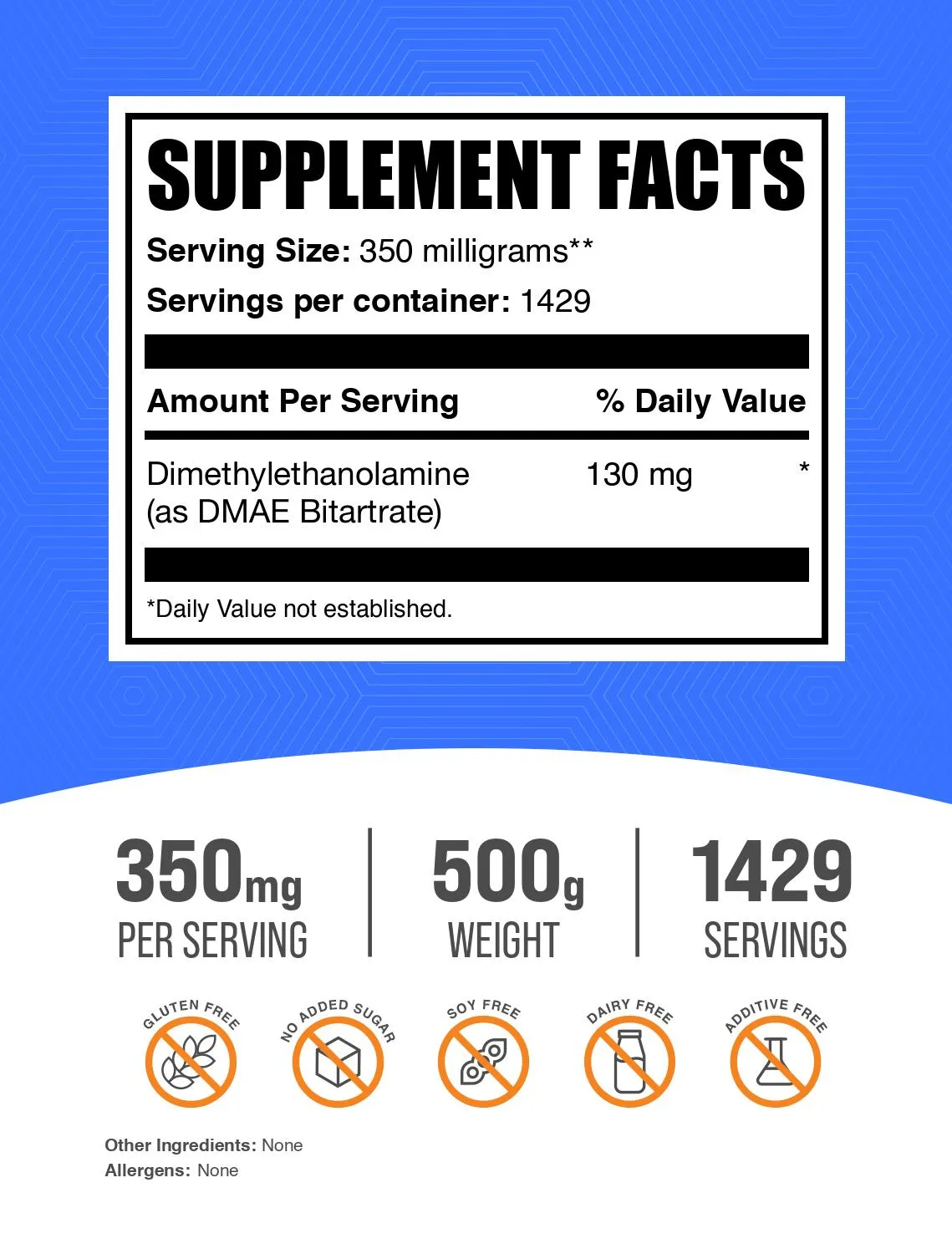 DMAE-Bitartrate Powder