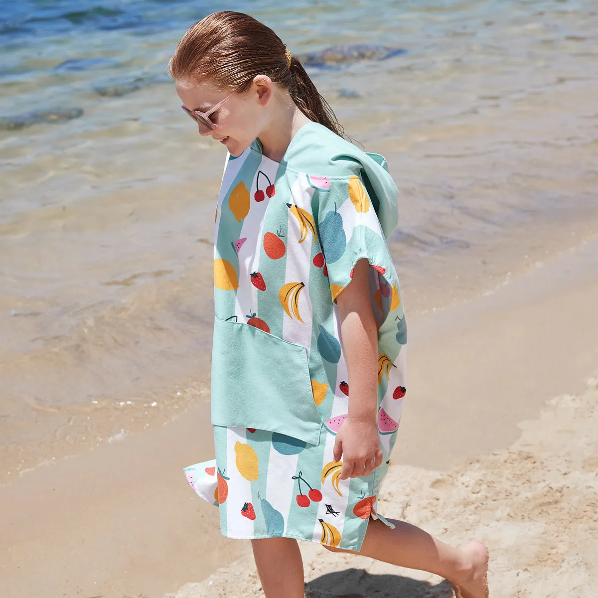 Dock & Bay Poncho Kids - Five a Day