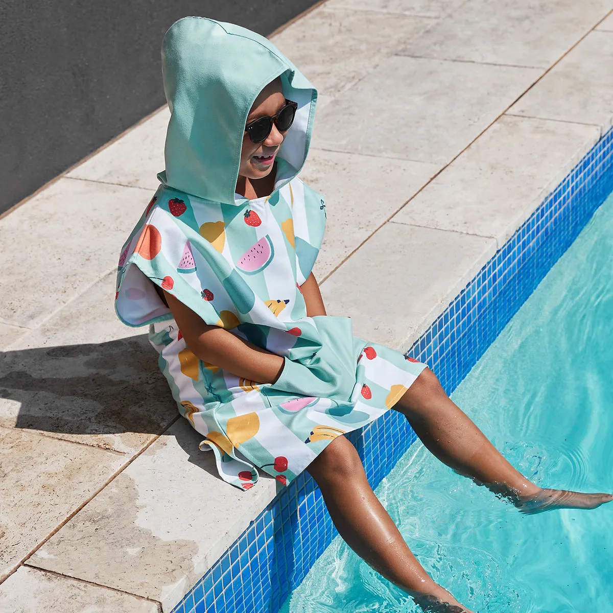 Dock & Bay Poncho Kids - Five a Day