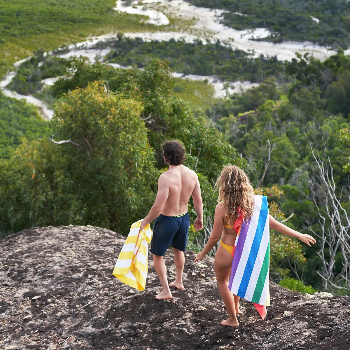 Dock & Bay Quick Dry Towels - Rainbow Skies
