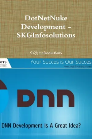 DotNetNuke Development - SKGInfosolutions