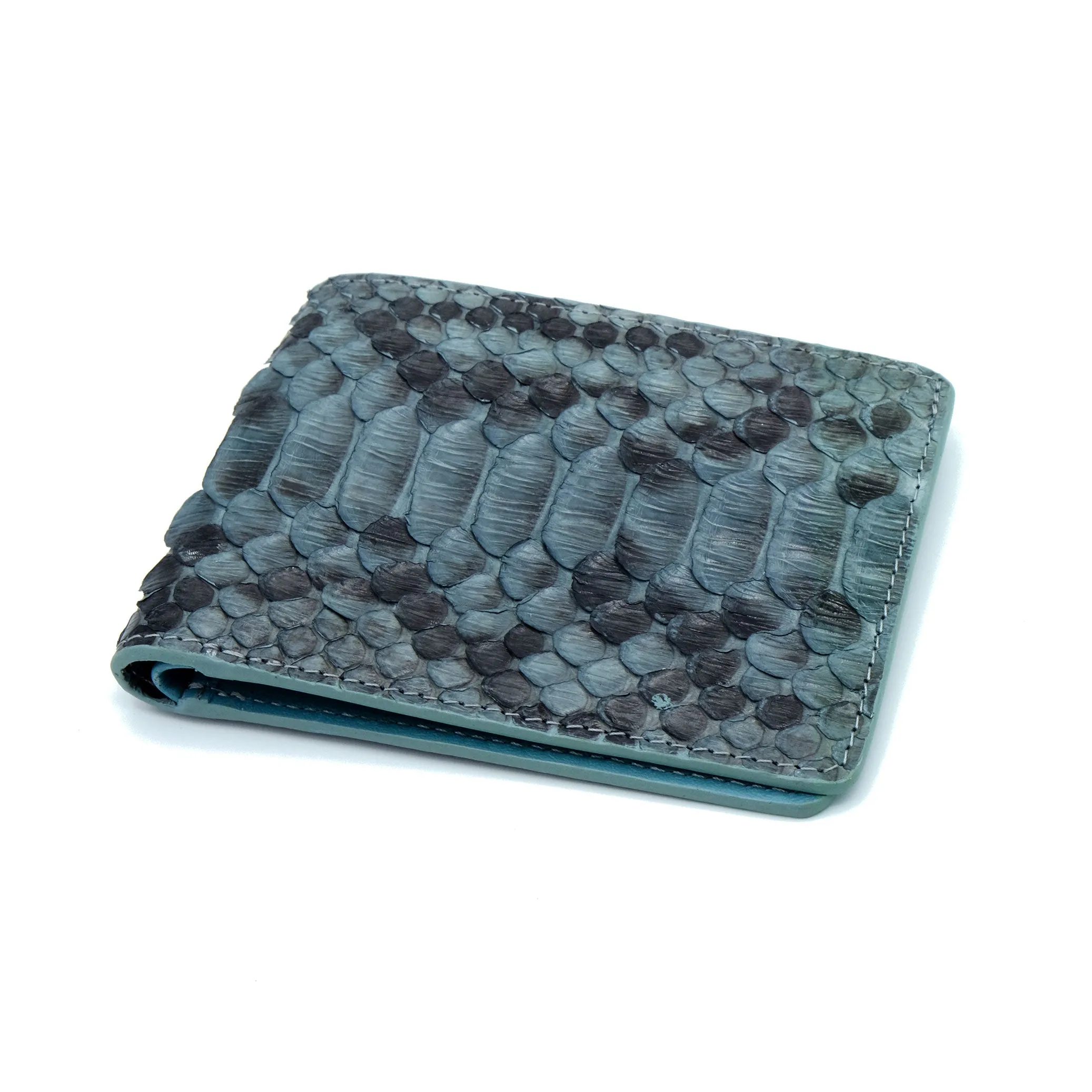 Dusit Men's Grey Motif Bi Fold Wallet