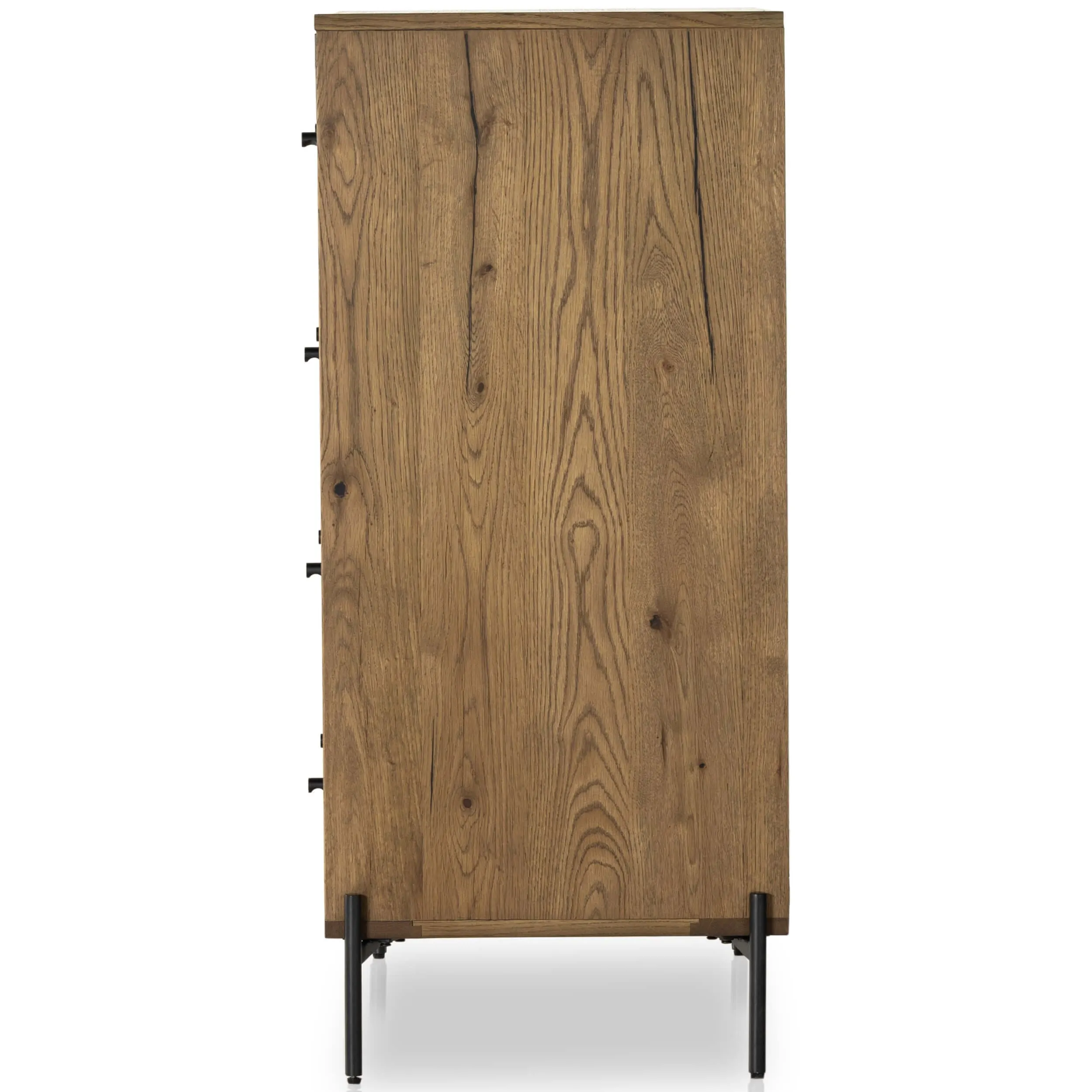 Eaton 5 Drawer Dresser, Amber Oak